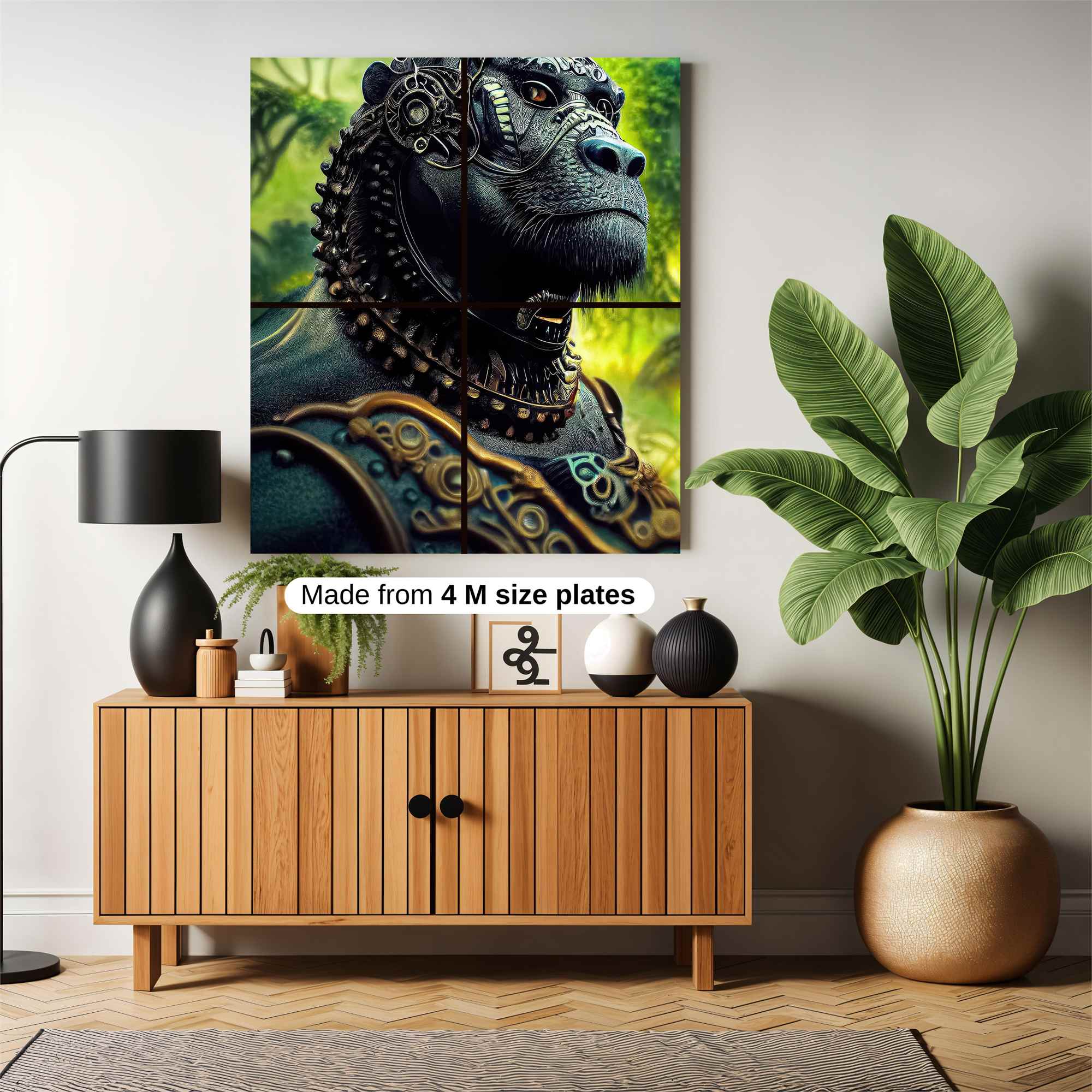 Ape Warrior Safe Wall Magnetic / M