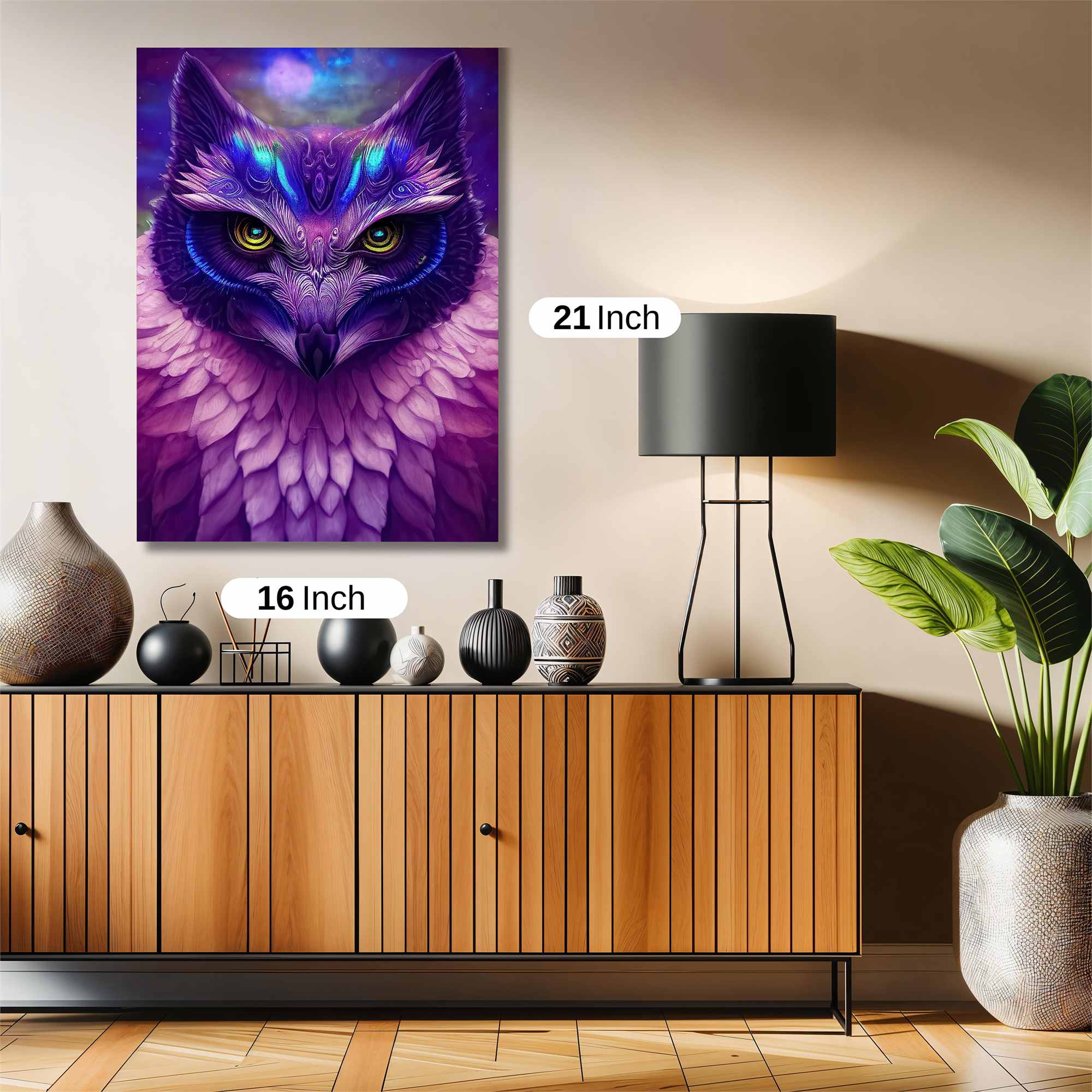 Mystic Owl Safe Wall Magnetic / M