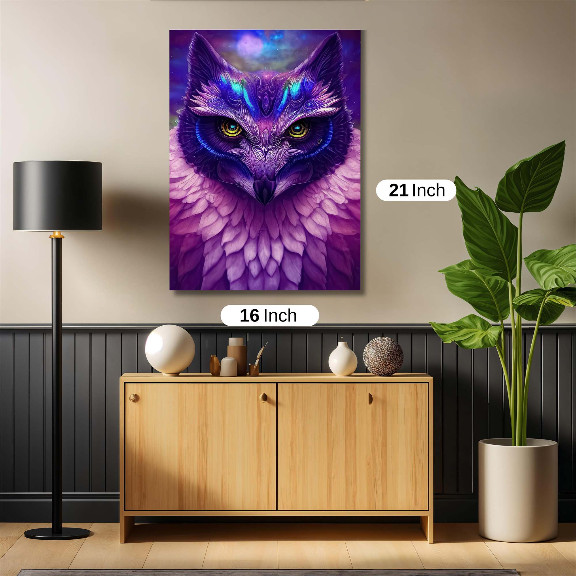 Mystic Owl Safe Wall Magnetic / M