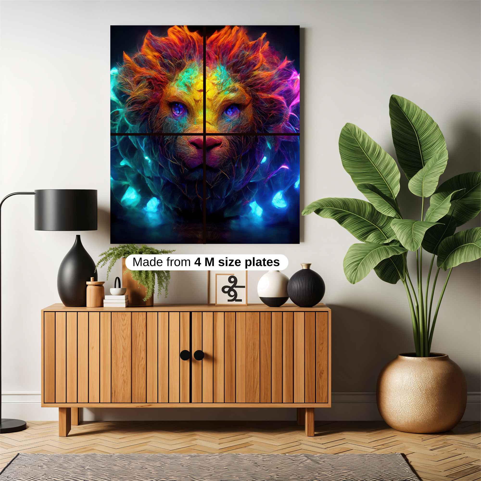 Lion Radiance Safe Wall Magnetic / M