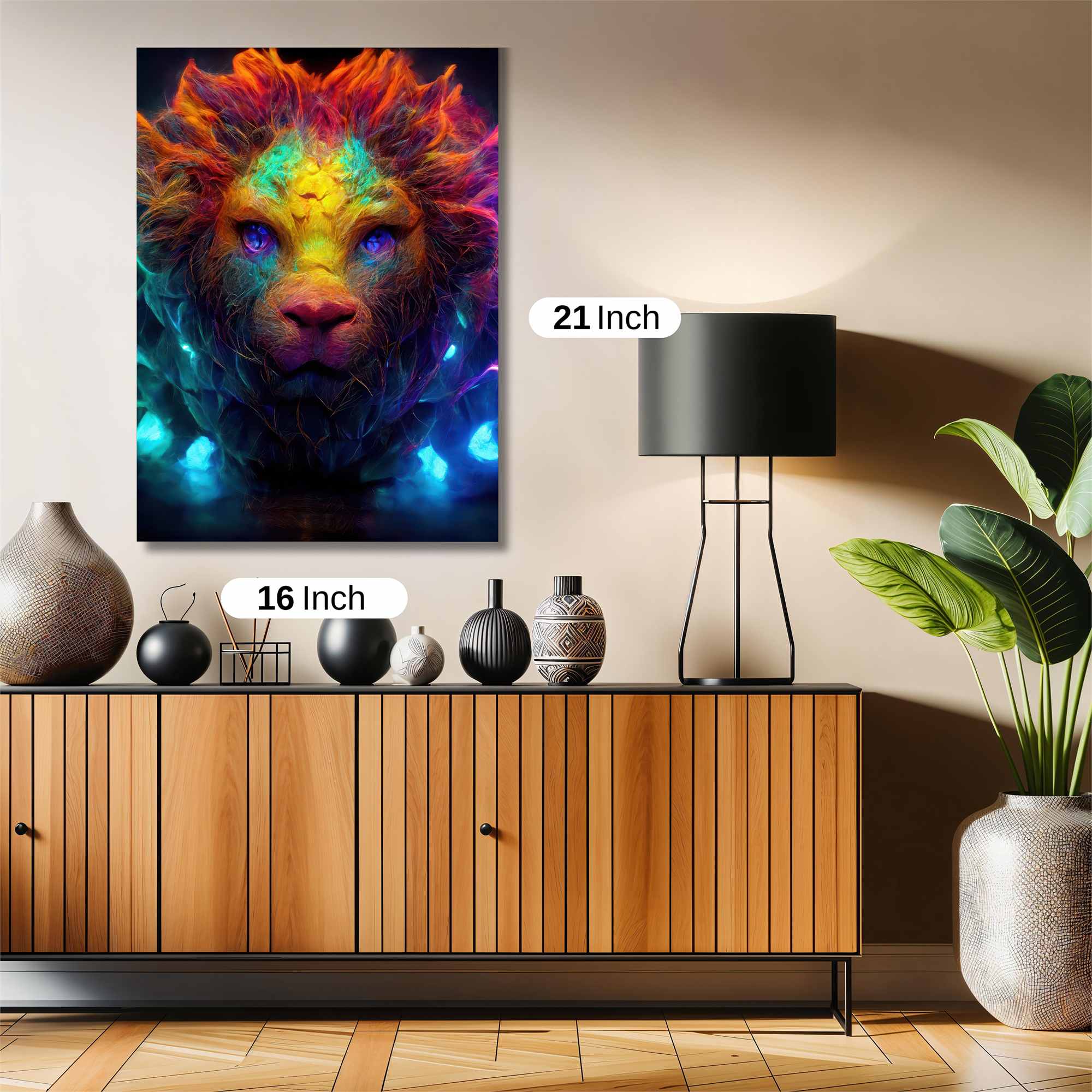 Lion Radiance Safe Wall Magnetic / M