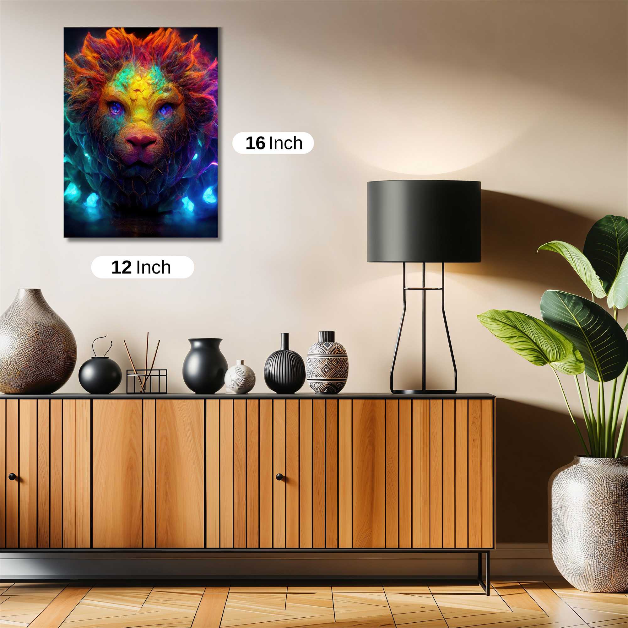 Lion Radiance Safe Wall Magnetic / M