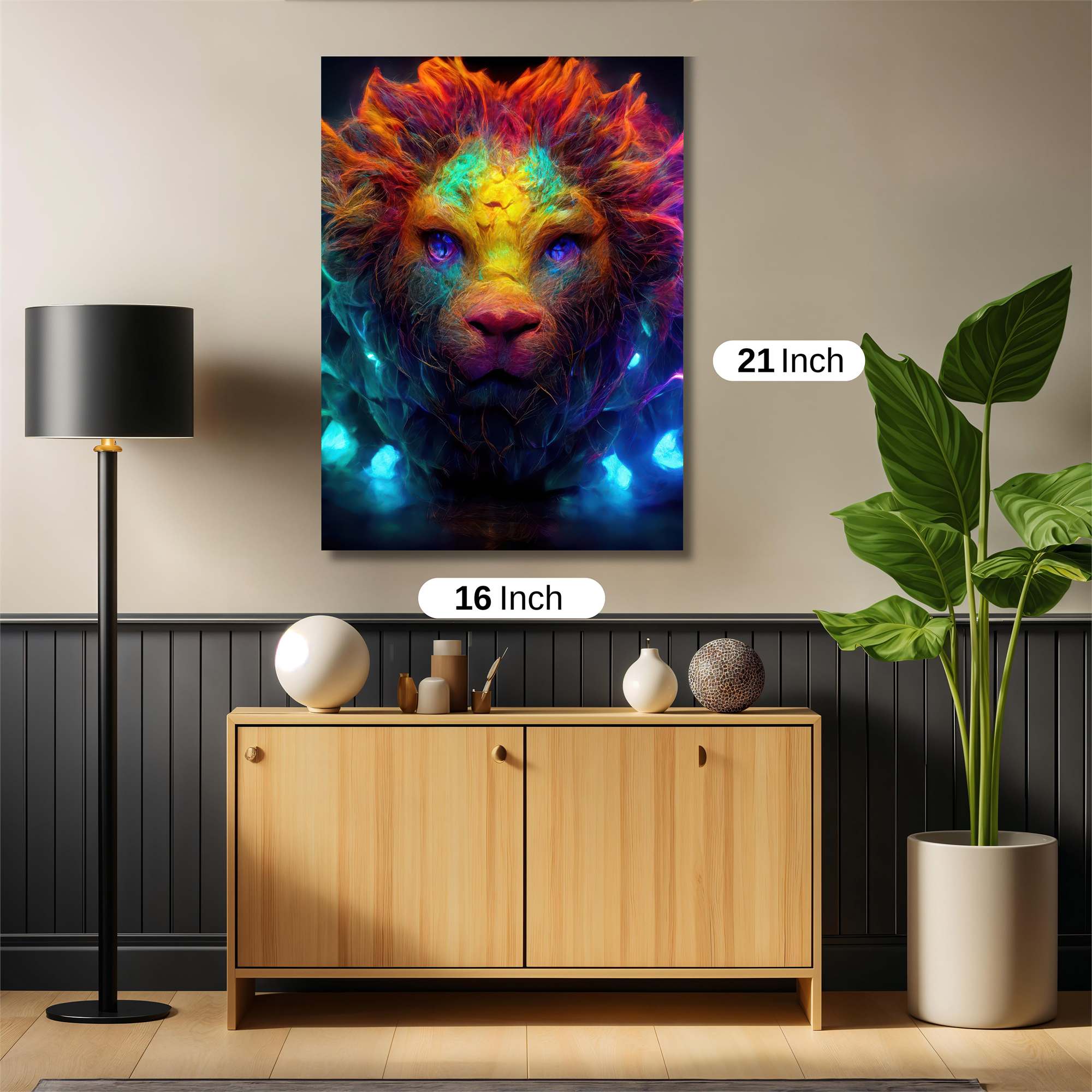 Lion Radiance Safe Wall Magnetic / M