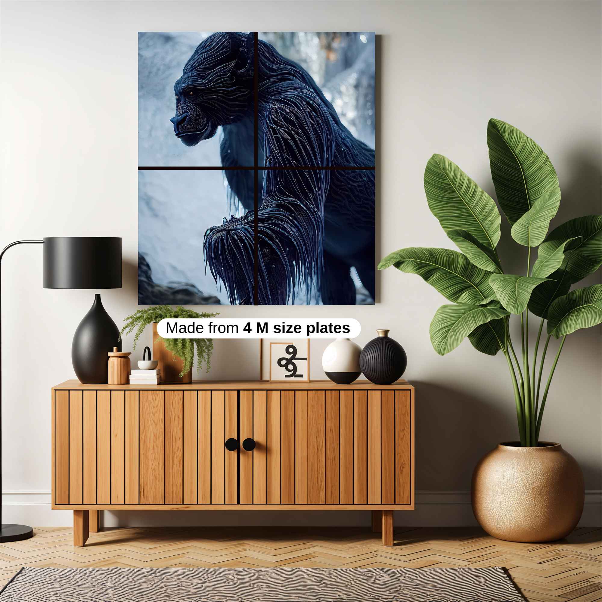 Shadowed Beast Safe Wall Magnetic / M