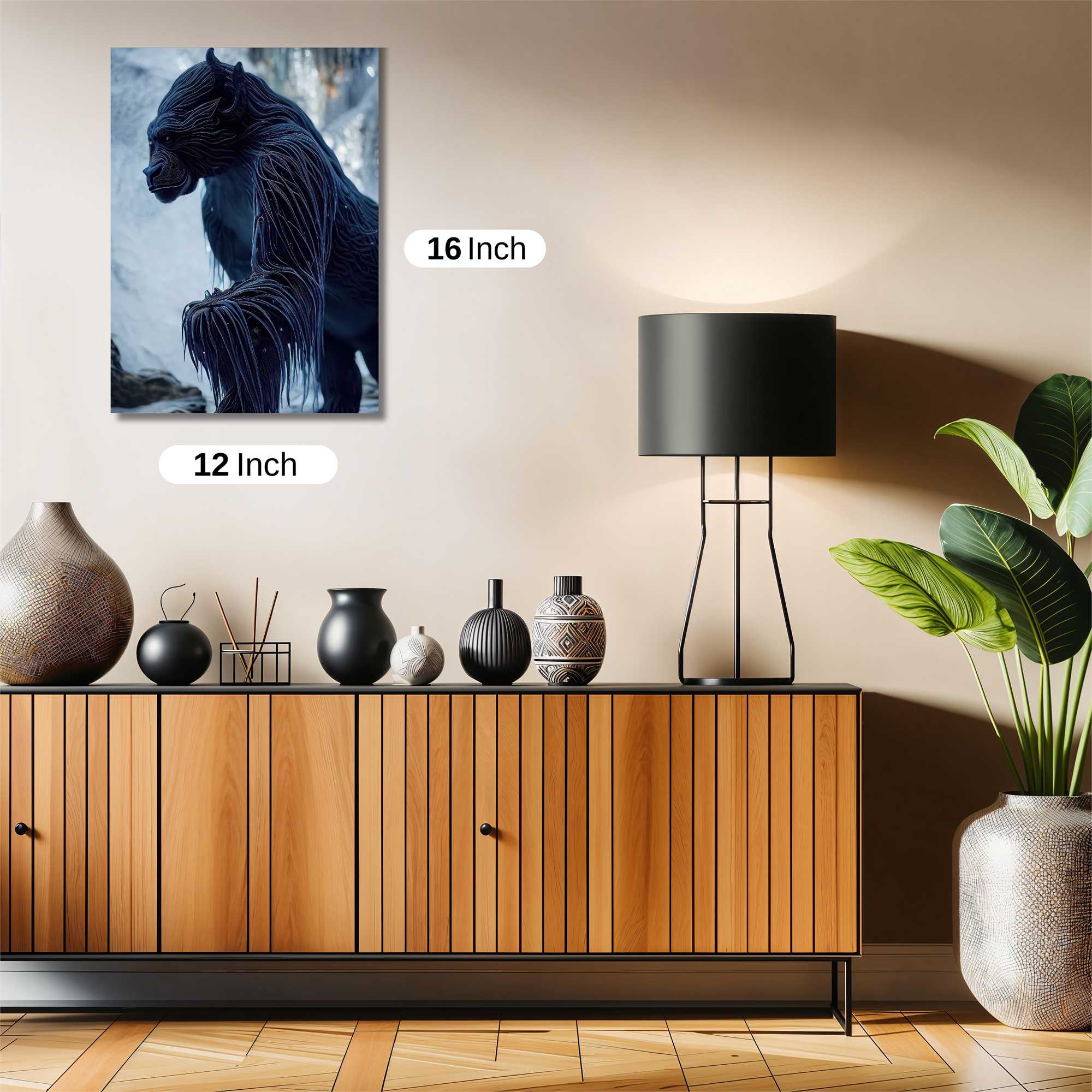 Shadowed Beast Safe Wall Magnetic / M