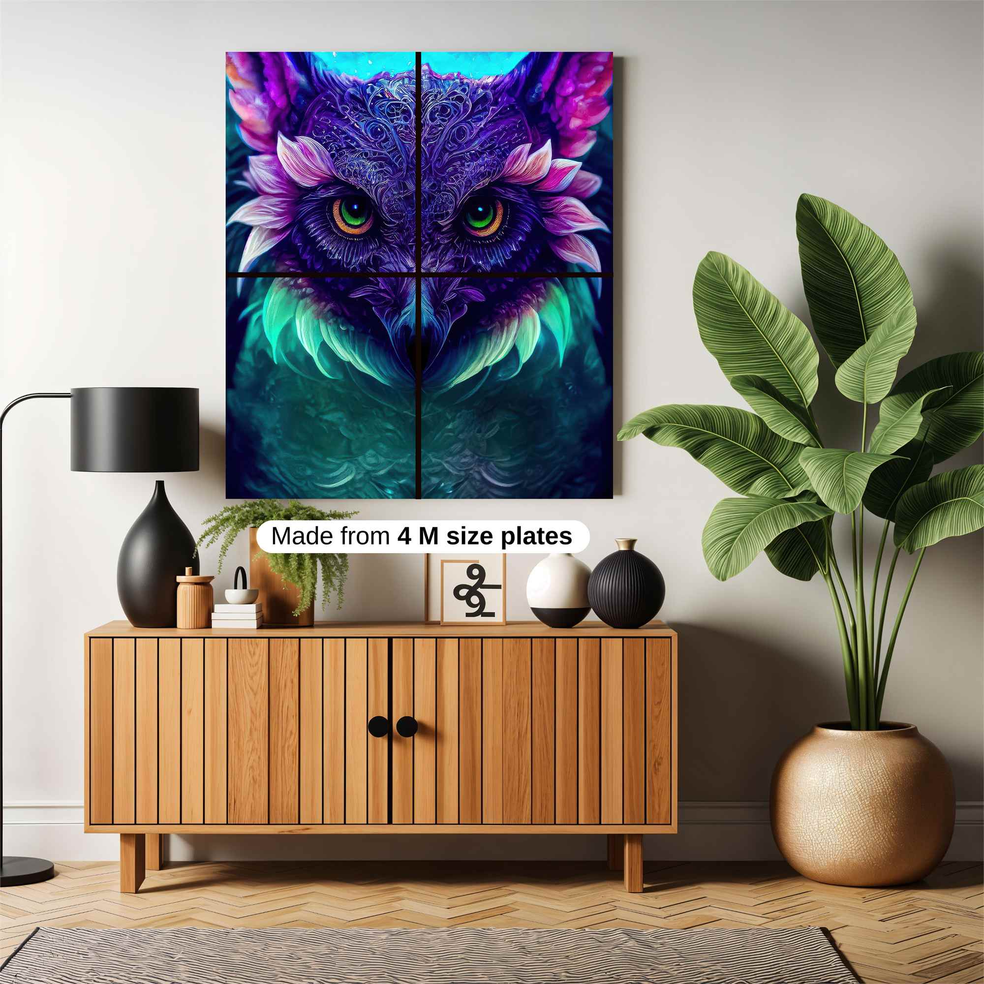 Owl Enigma Safe Wall Magnetic / M