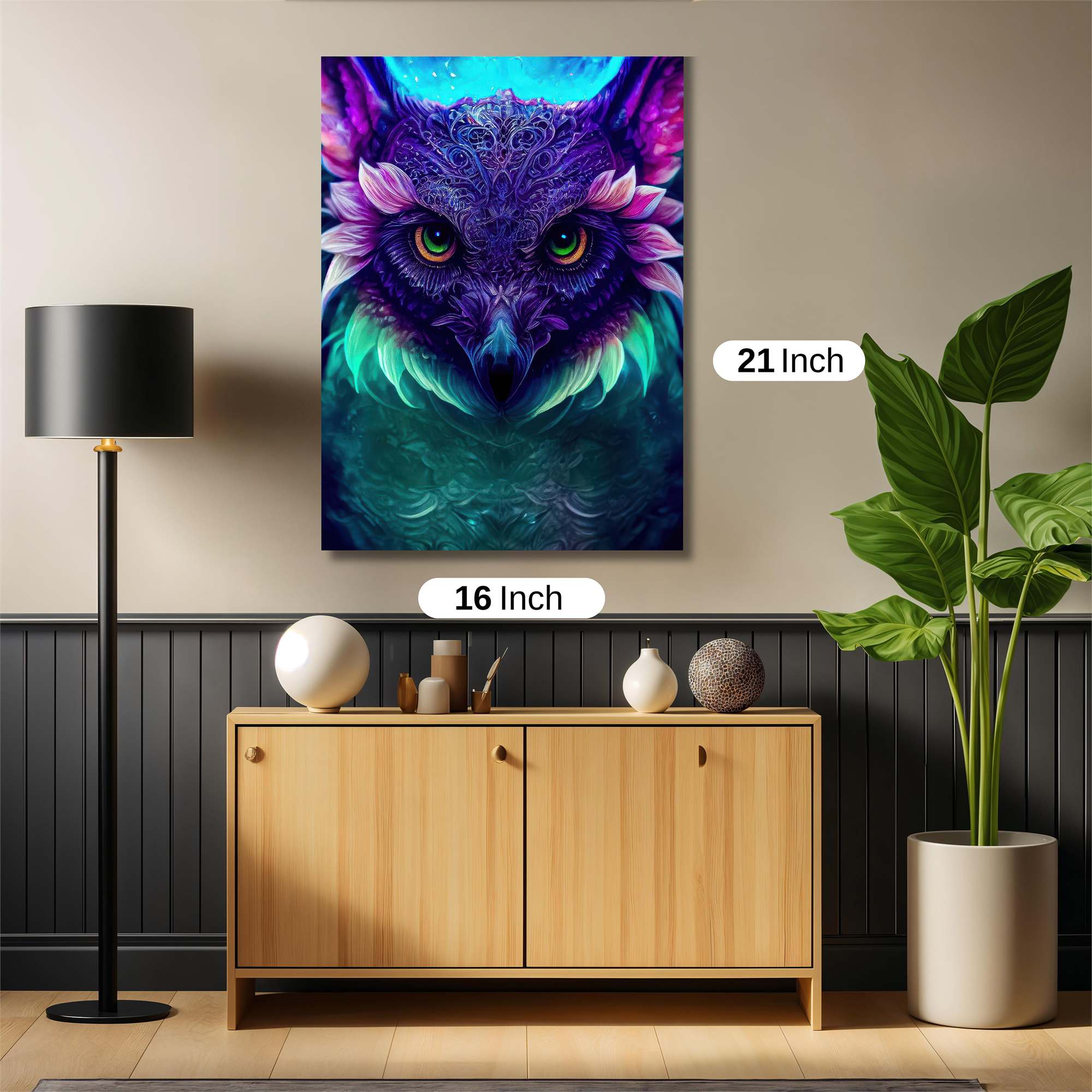 Owl Enigma Safe Wall Magnetic / M