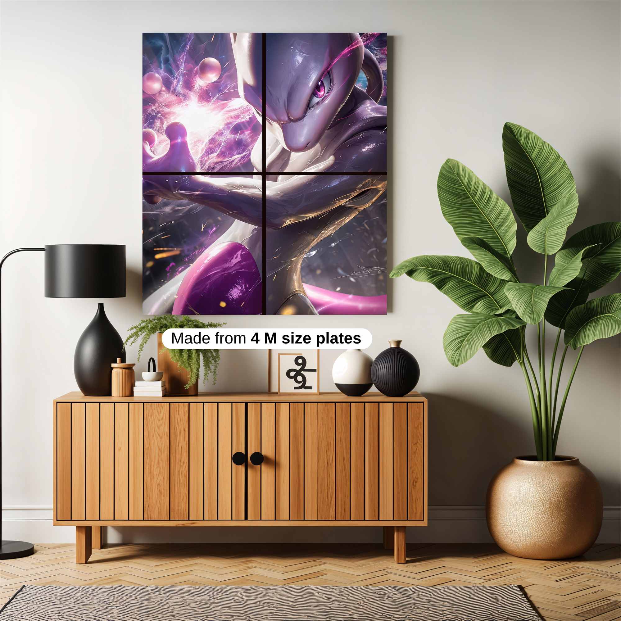 Mewtwo Majestic Safe Wall Magnetic / M