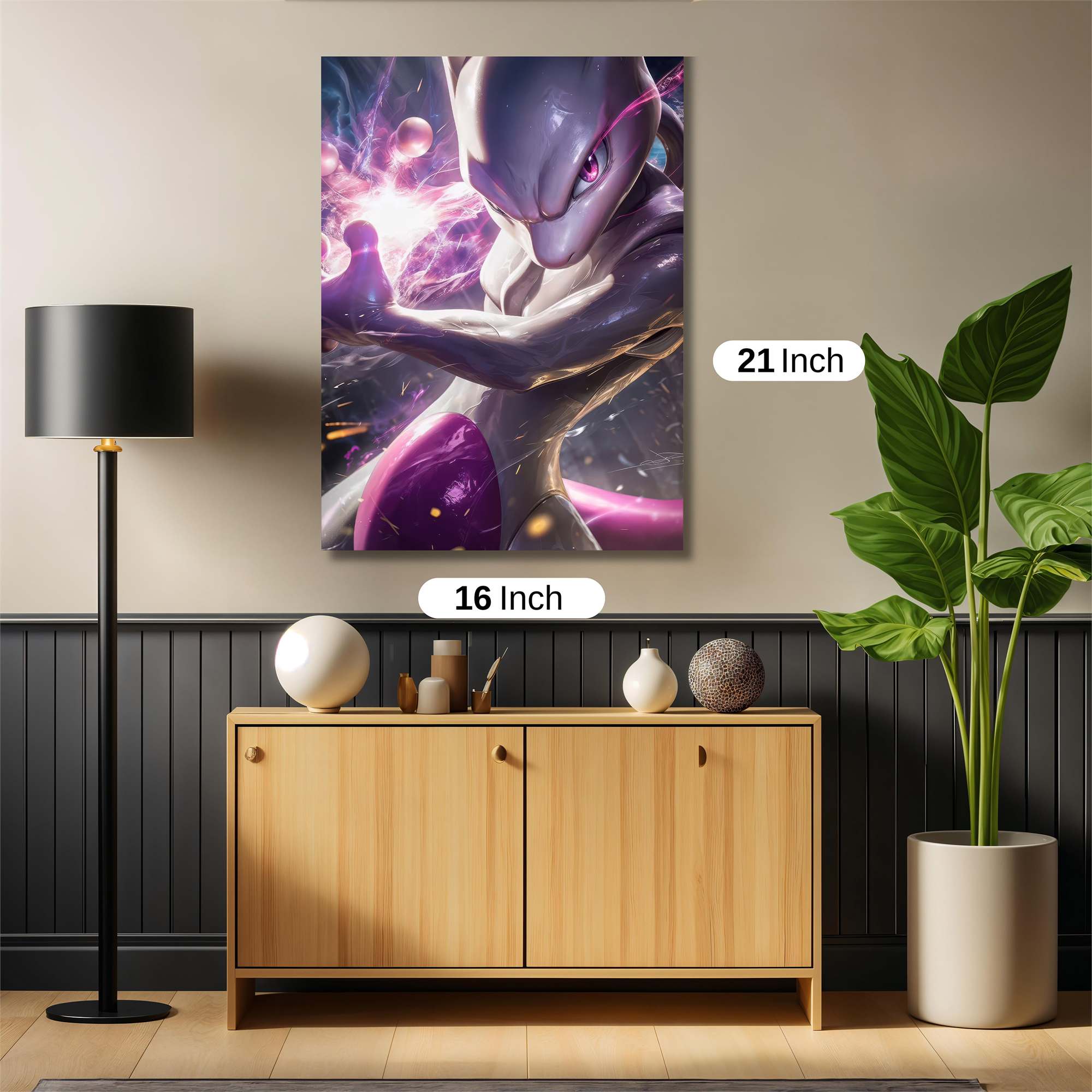 Mewtwo Majestic Safe Wall Magnetic / M