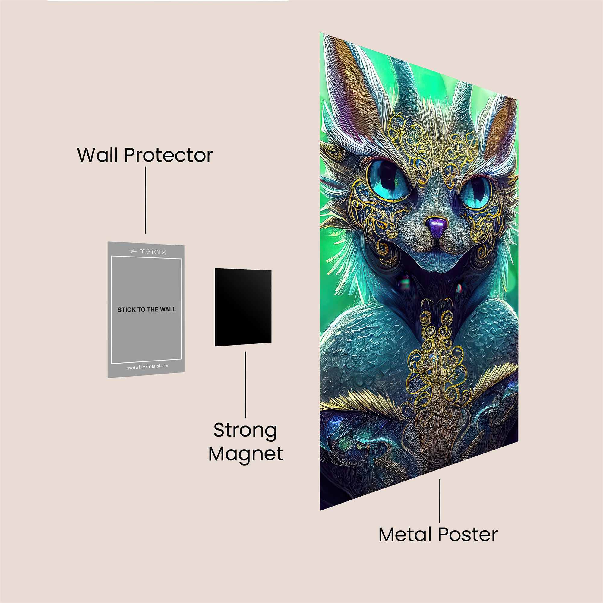 Mystic Enigma Safe Wall Magnetic / M