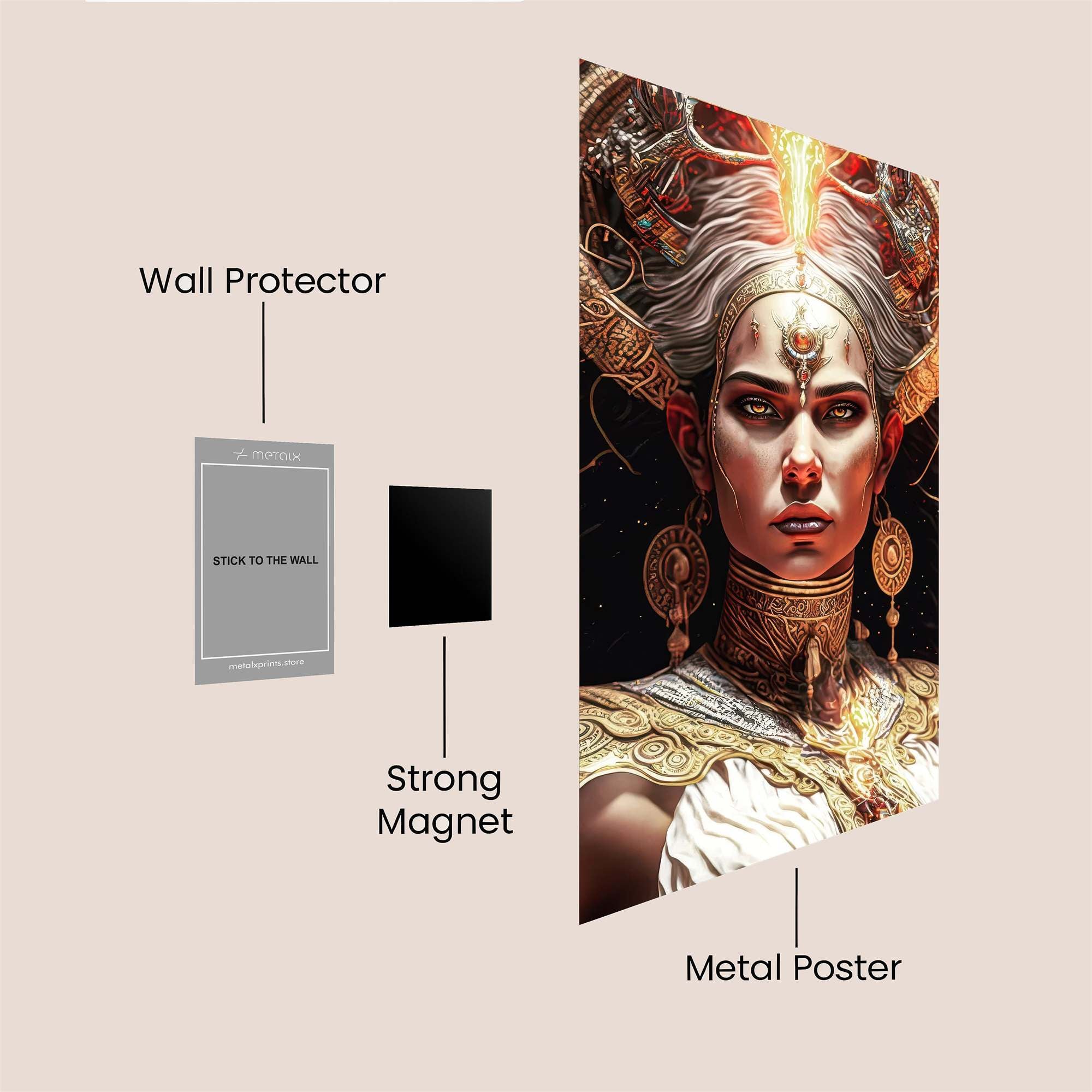 Goddess Radiant Safe Wall Magnetic / M