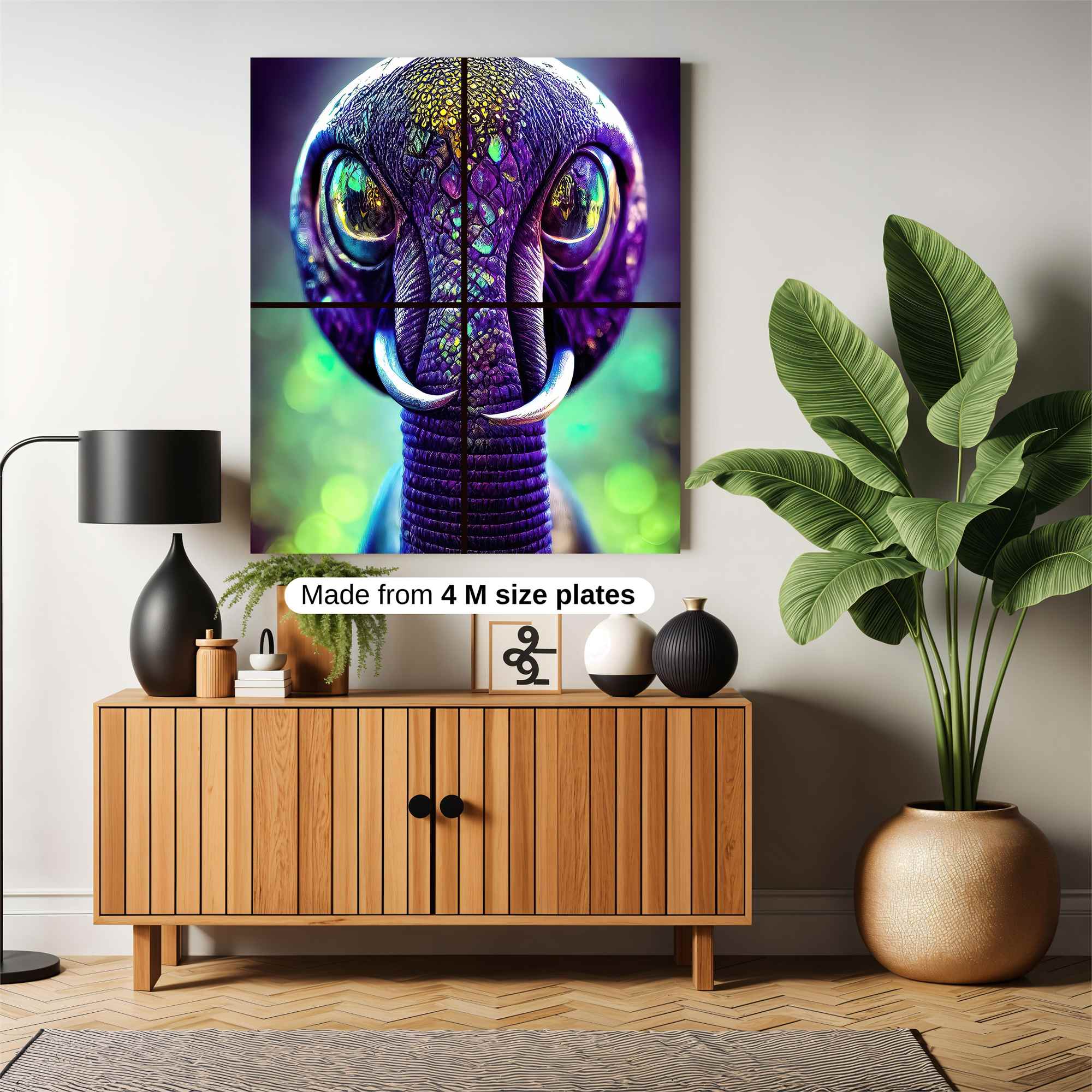 Alien Enigma Safe Wall Magnetic / M