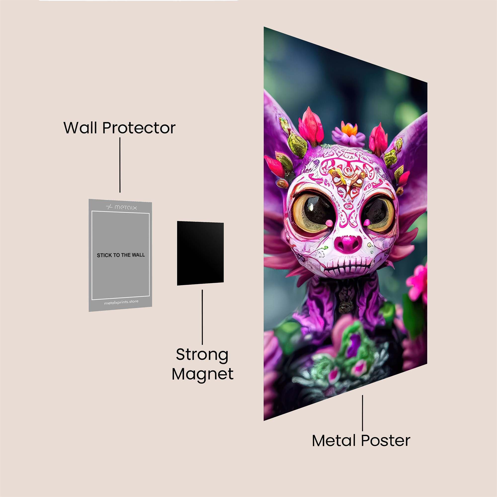 FaeWhimsy Safe Wall Magnetic / M