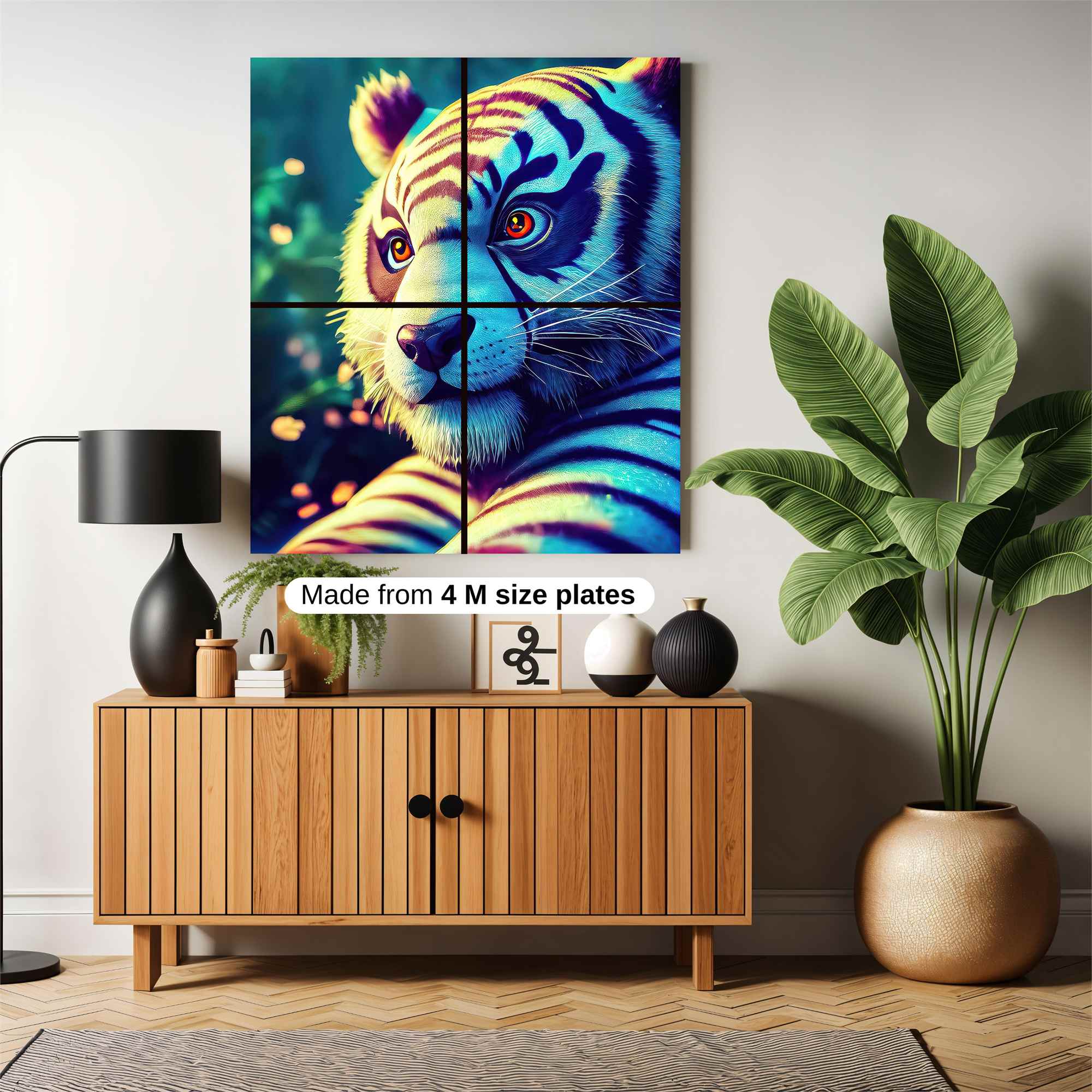 Tiger Tranquil Safe Wall Magnetic / M