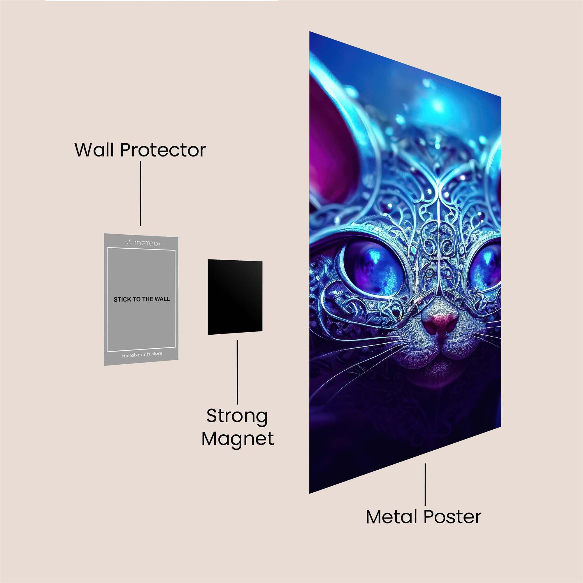Cheshire Enigma Safe Wall Magnetic / M