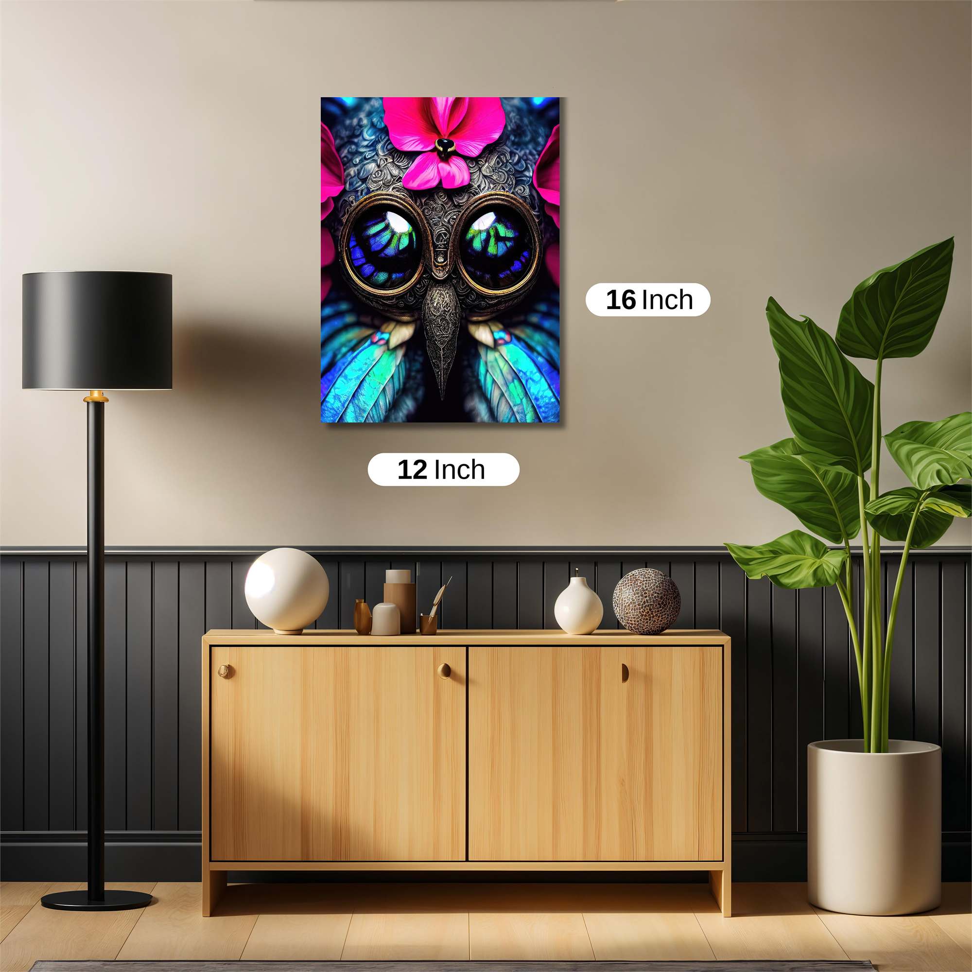Owl Enigma Safe Wall Magnetic / M