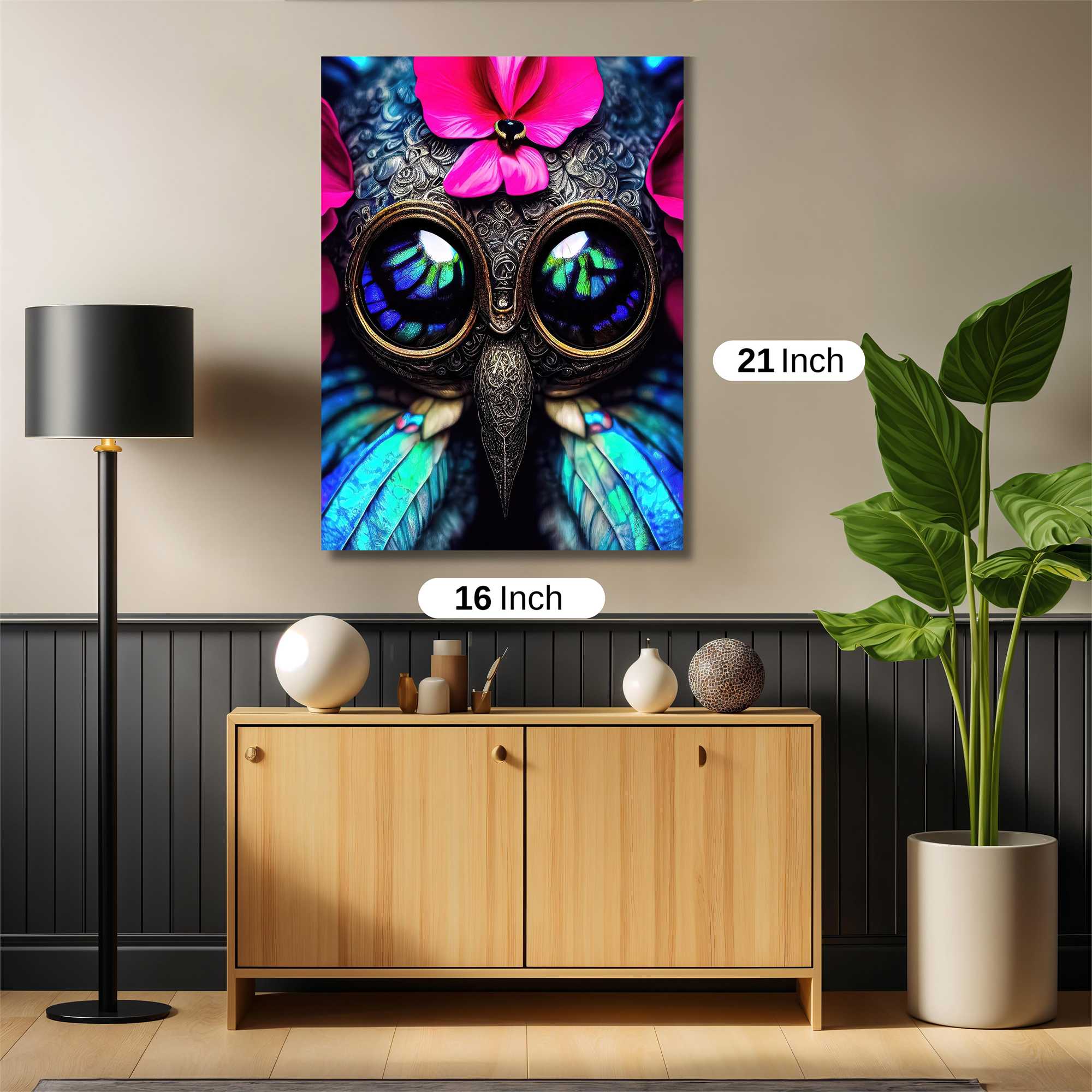 Owl Enigma Safe Wall Magnetic / M