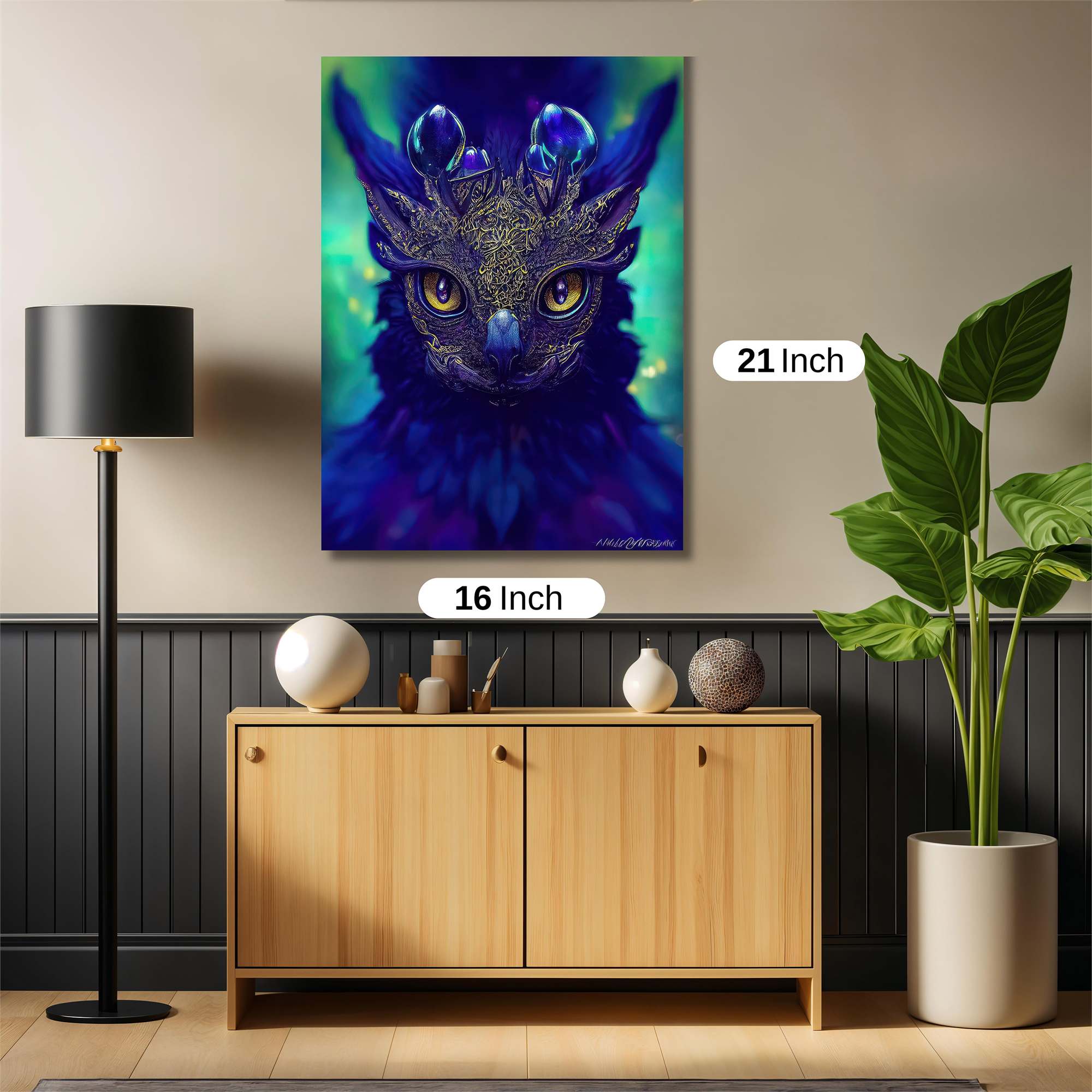 MysticGaze Safe Wall Magnetic / M