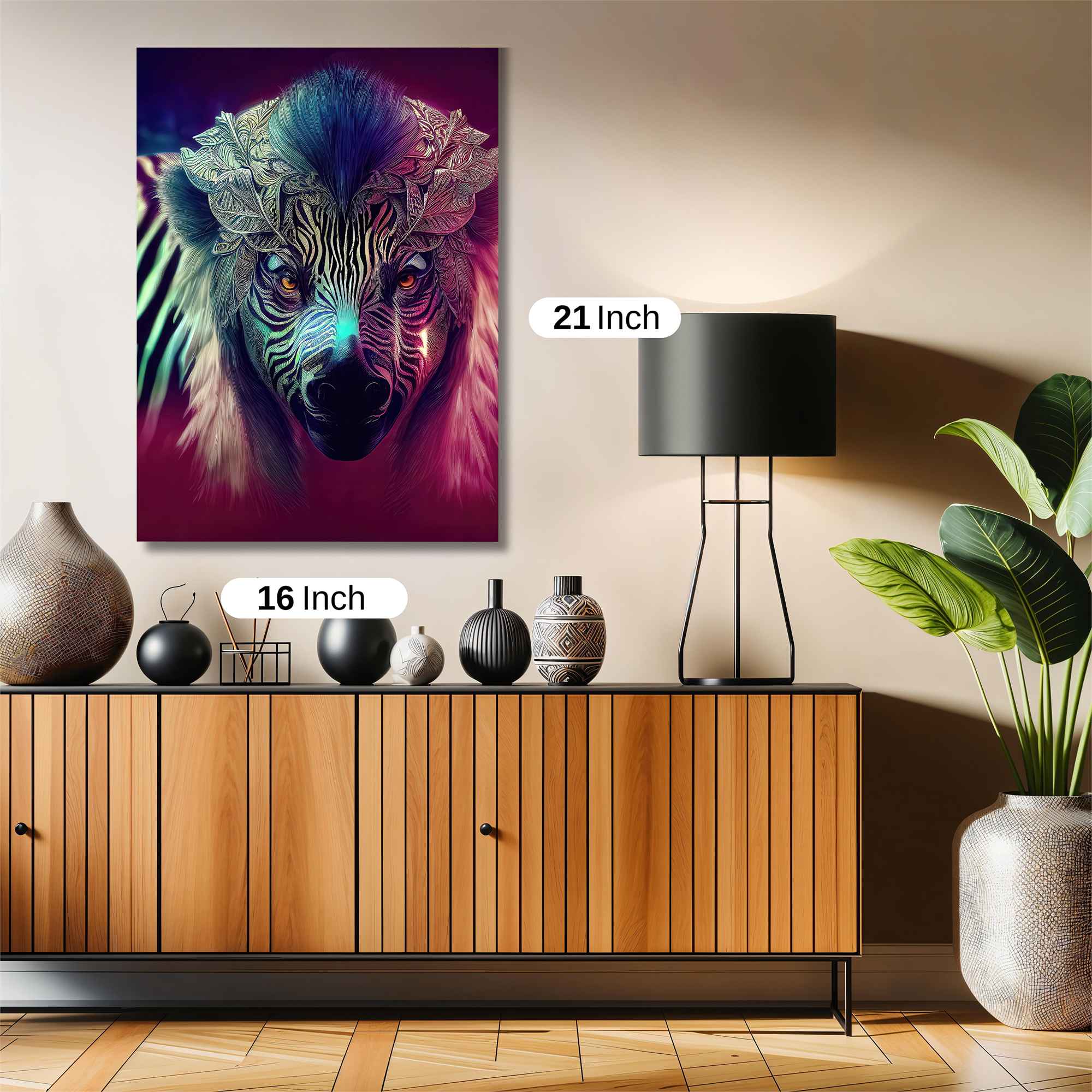 Zebra Enigma Safe Wall Magnetic / M