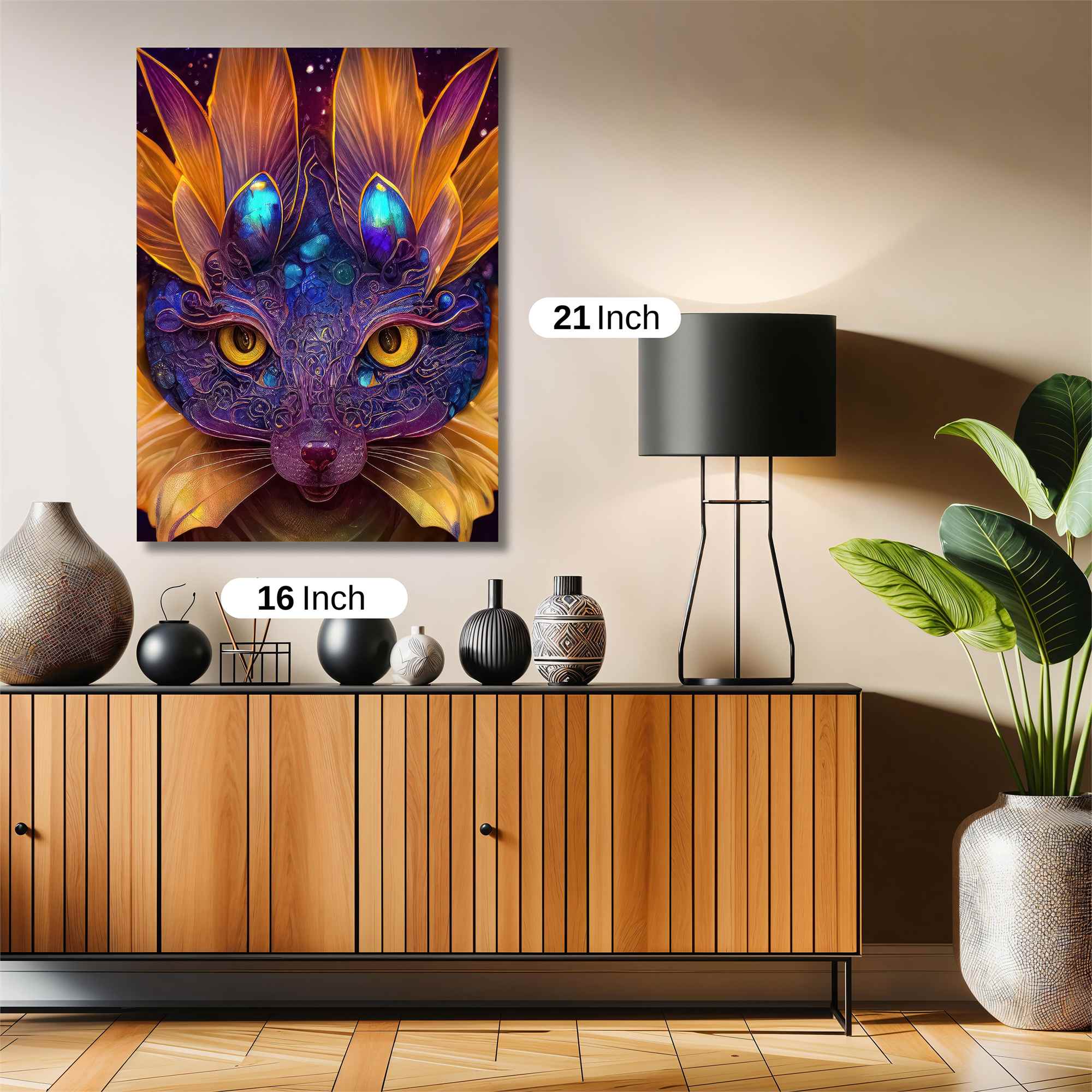 Cat Enchantment Safe Wall Magnetic / M