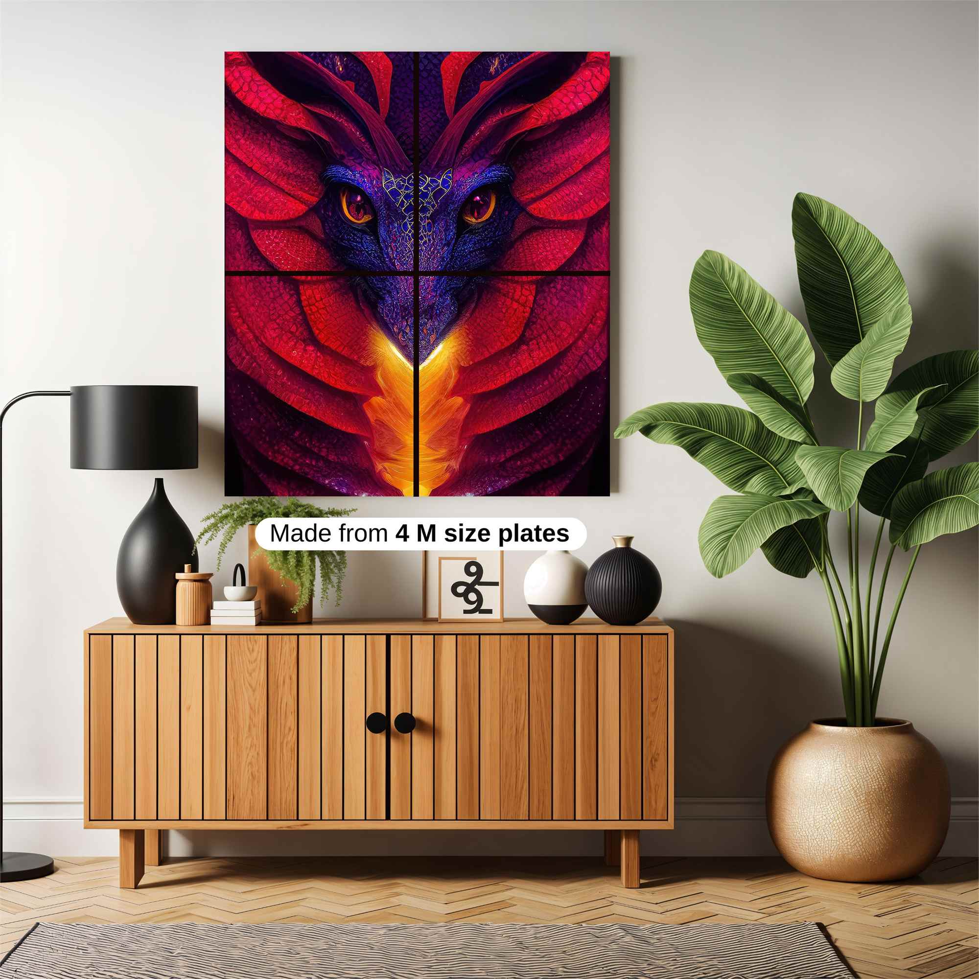 Dragon Majesty Safe Wall Magnetic / M