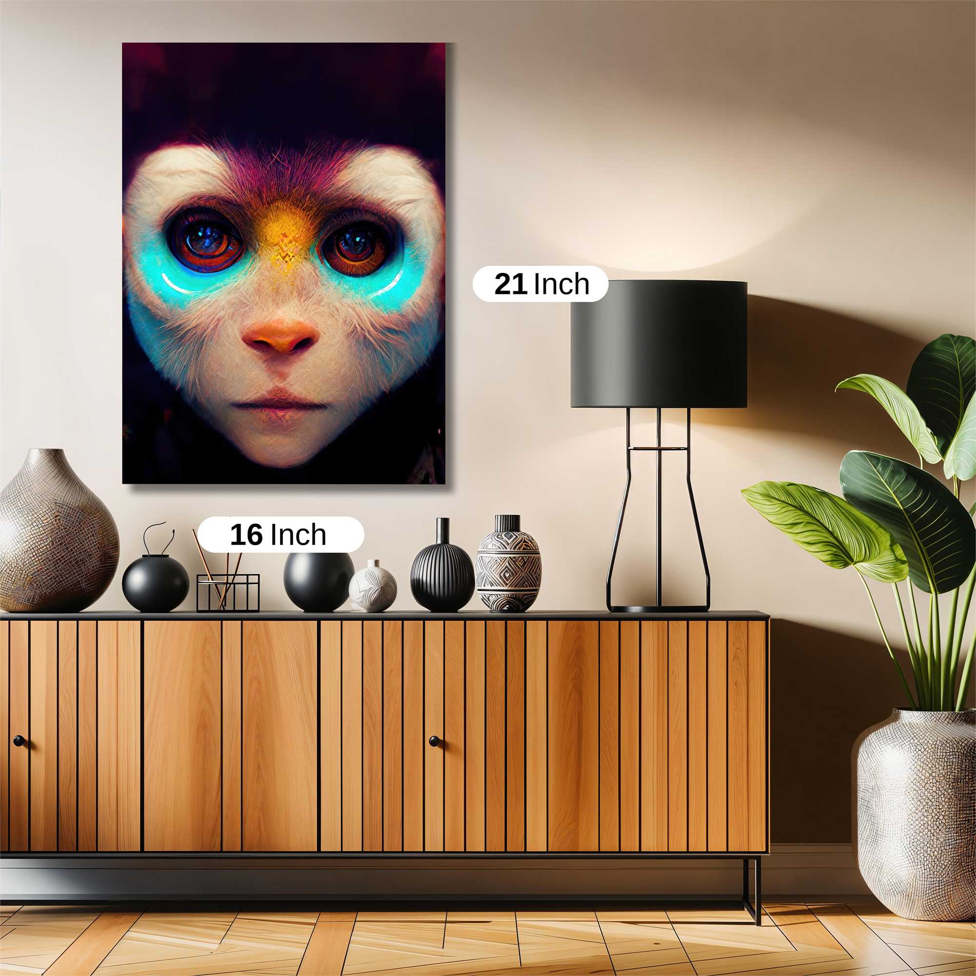 Monkey Radiant Safe Wall Magnetic / M