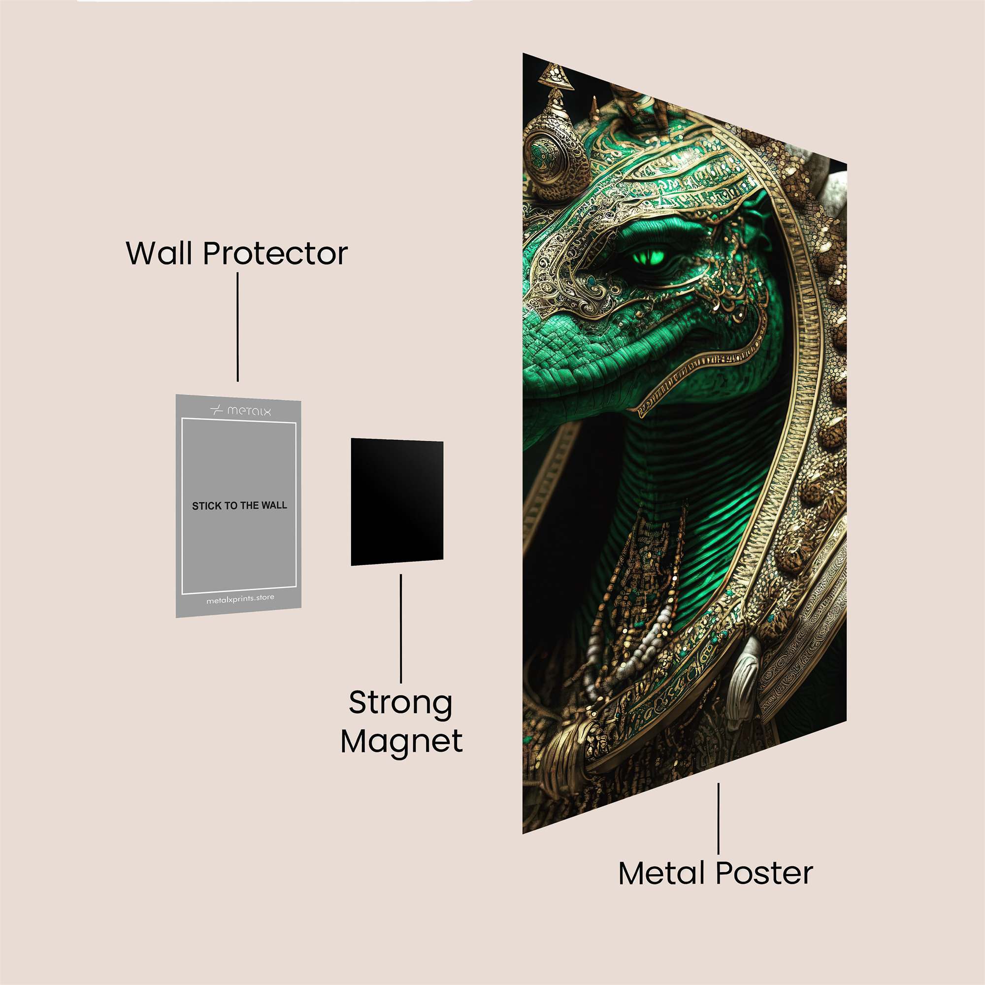 Pharaoh Majestic Safe Wall Magnetic / M