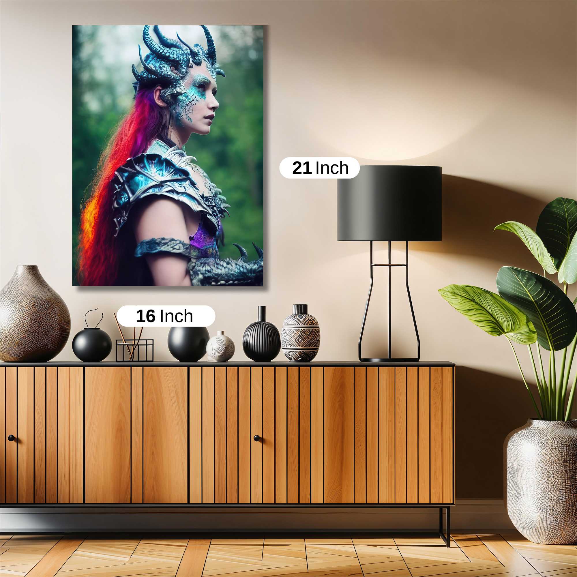 Dragon Enchantress Safe Wall Magnetic / M