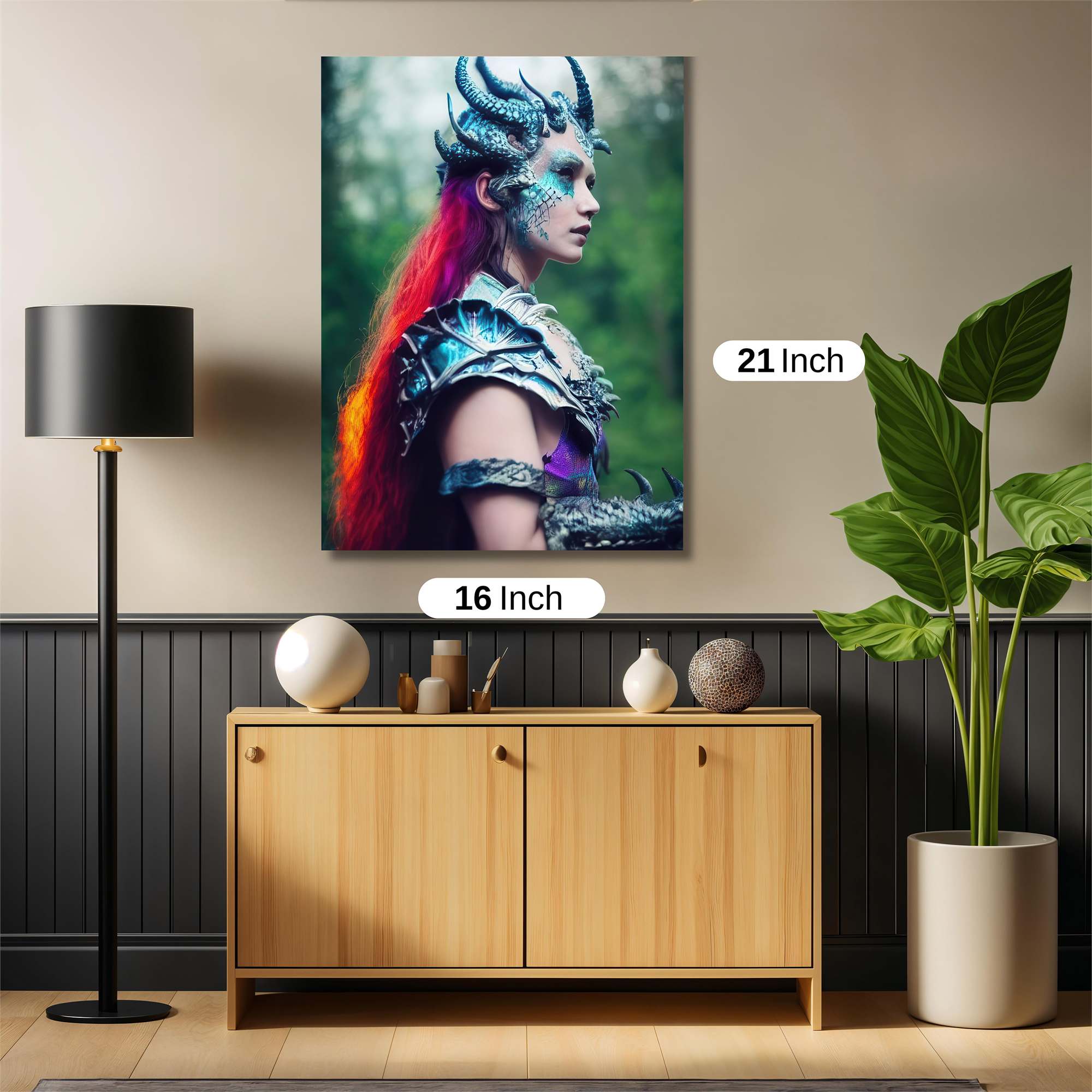 Dragon Enchantress Safe Wall Magnetic / M