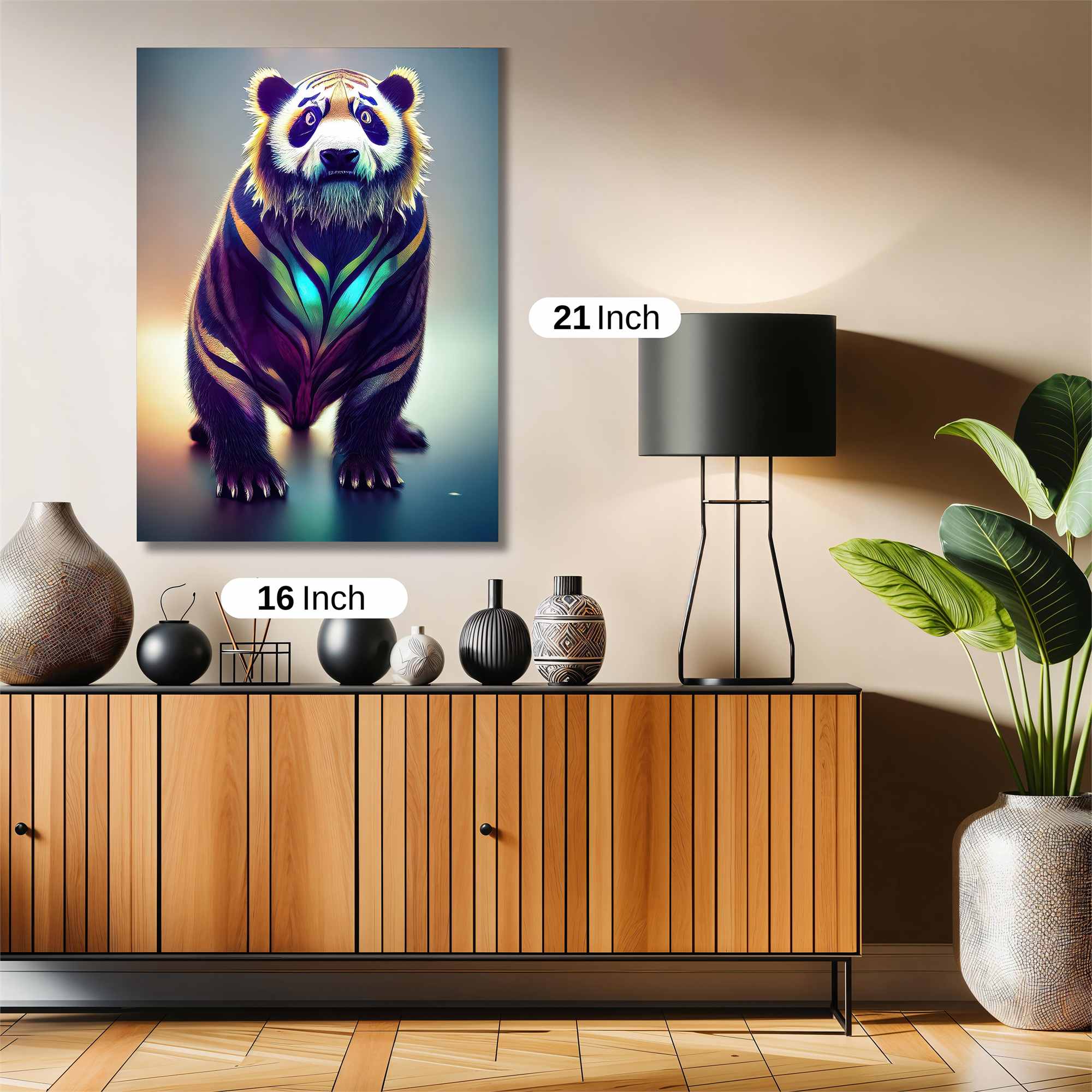 Panda Prism Safe Wall Magnetic / M