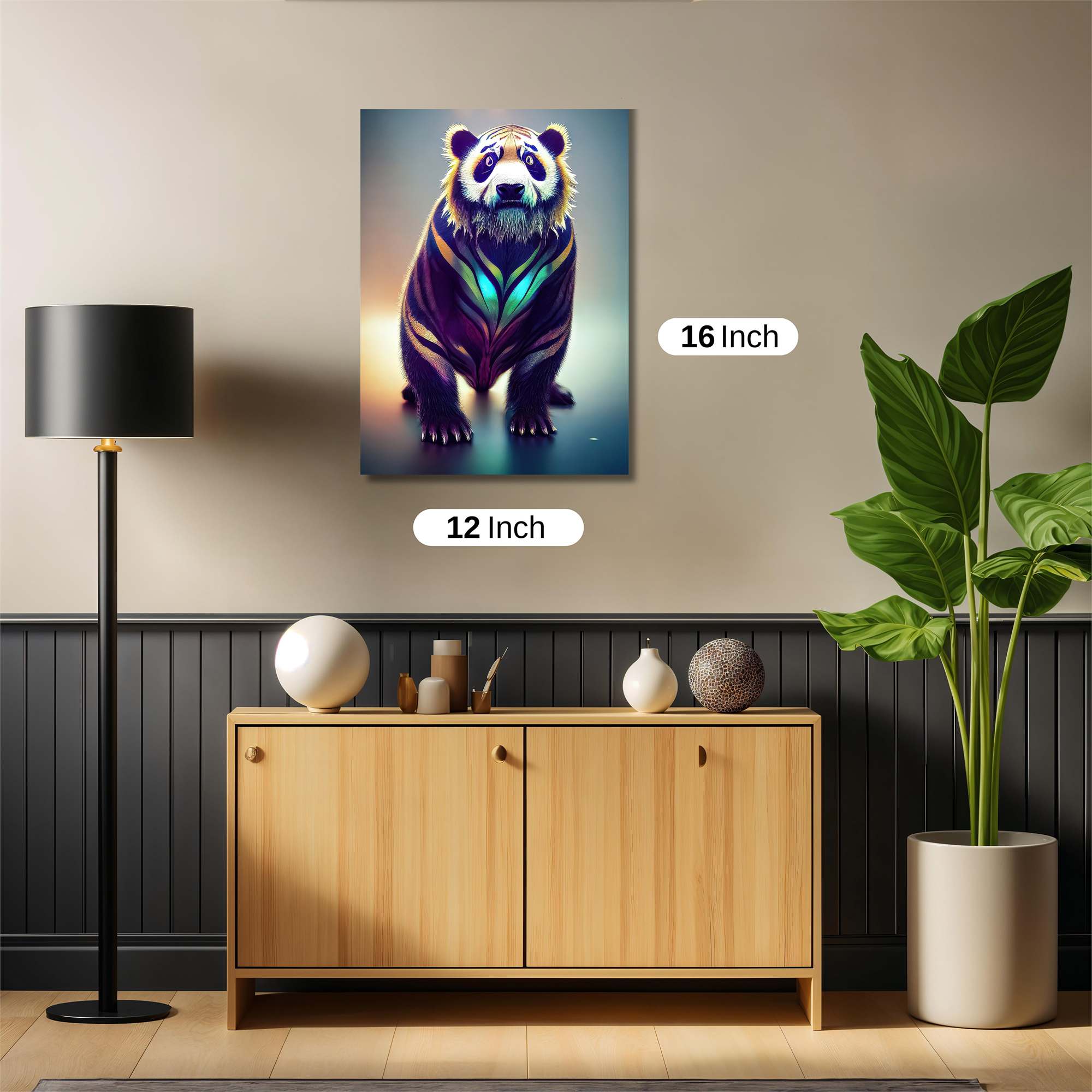 Panda Prism Safe Wall Magnetic / M