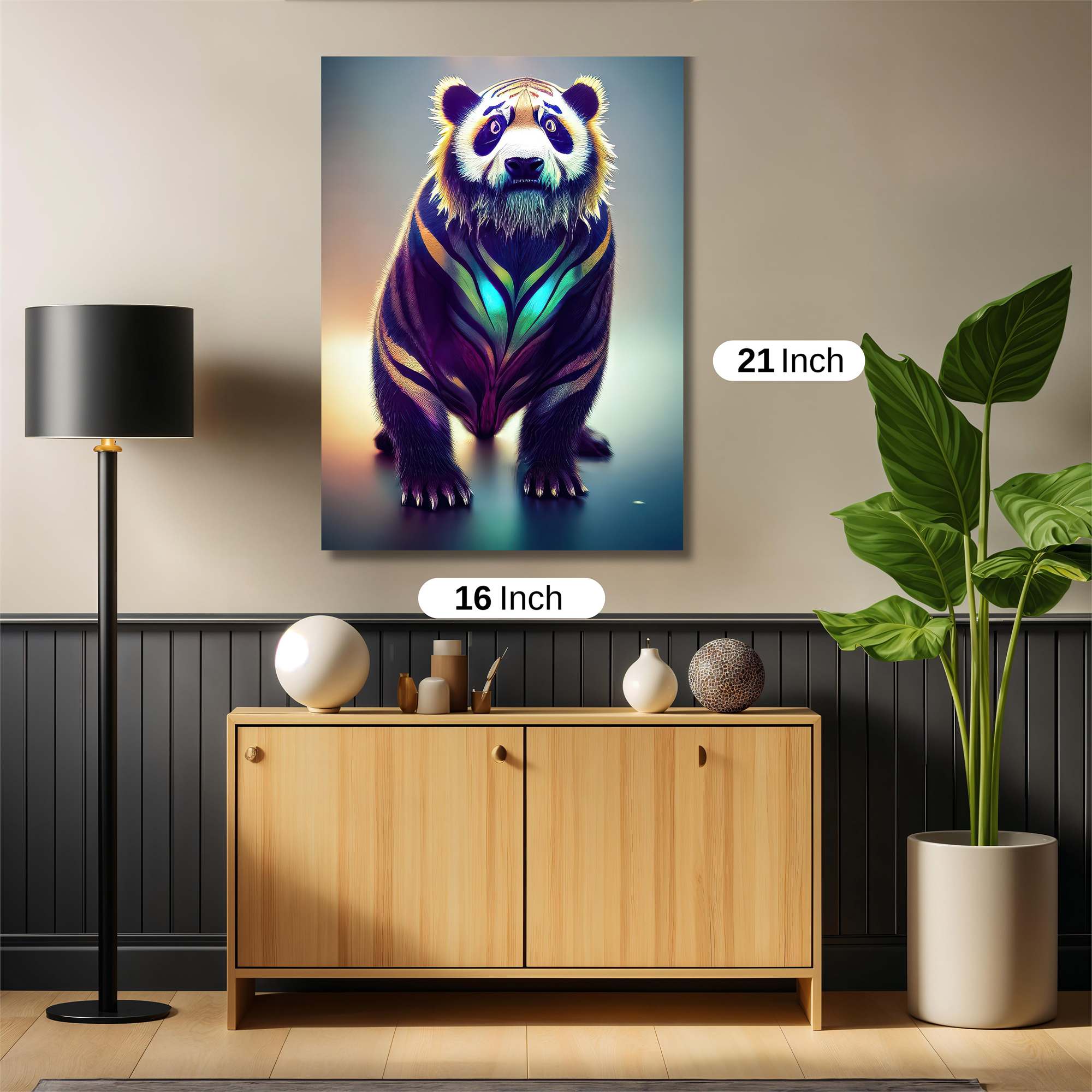 Panda Prism Safe Wall Magnetic / M