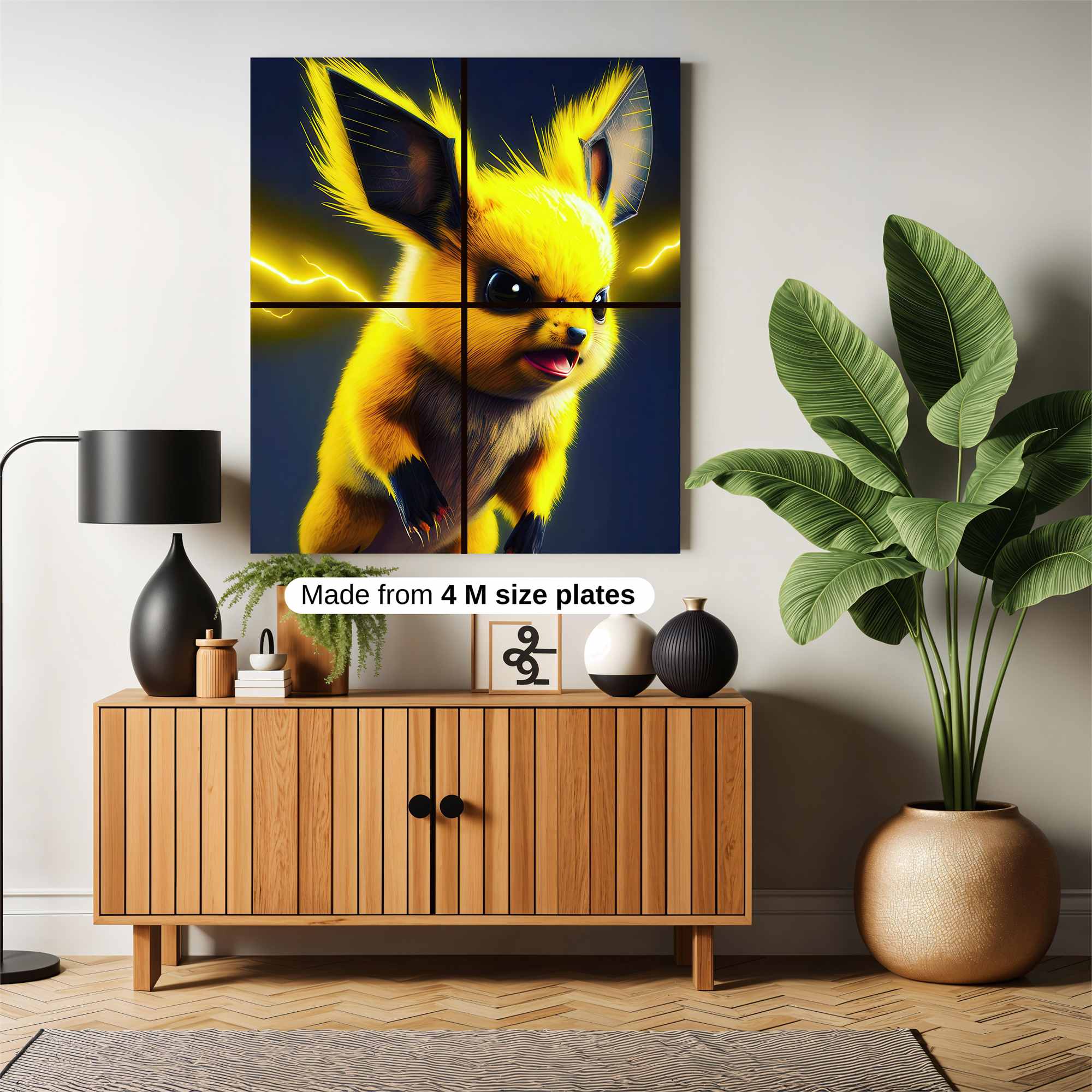 Raichu Rumble Safe Wall Magnetic / M