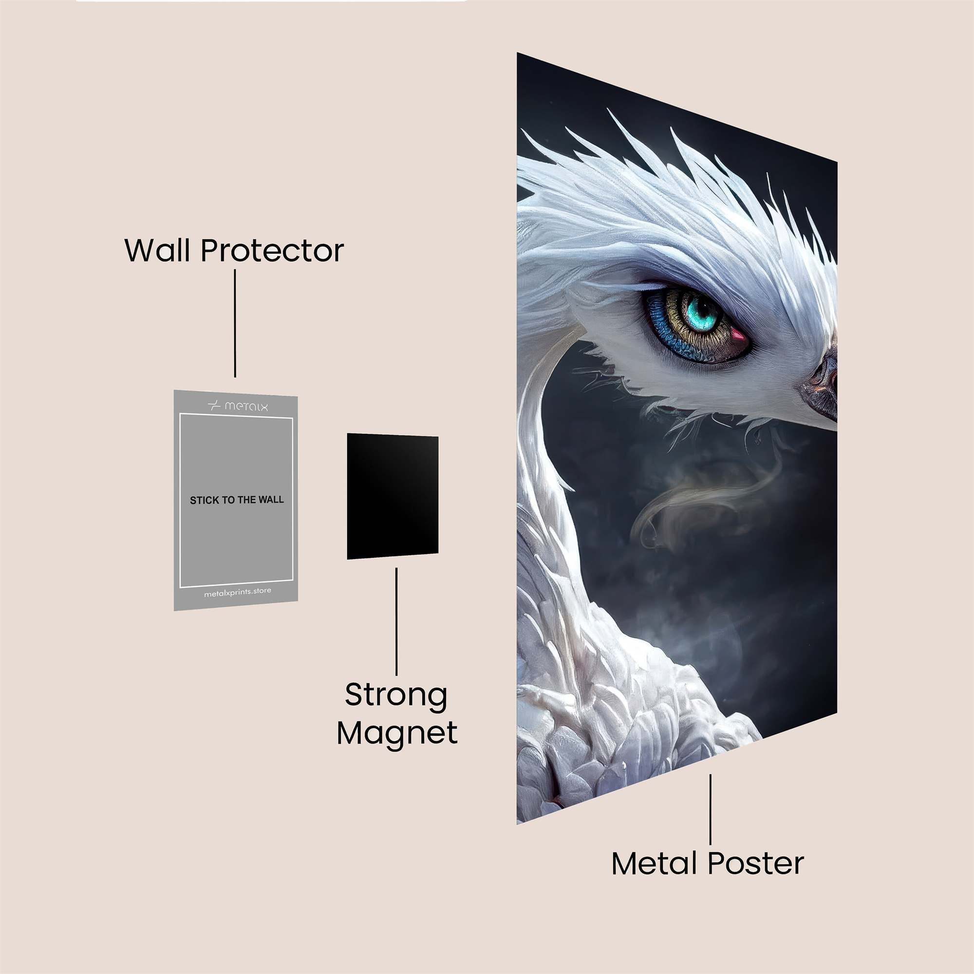 Strix Enigmatic Safe Wall Magnetic / M