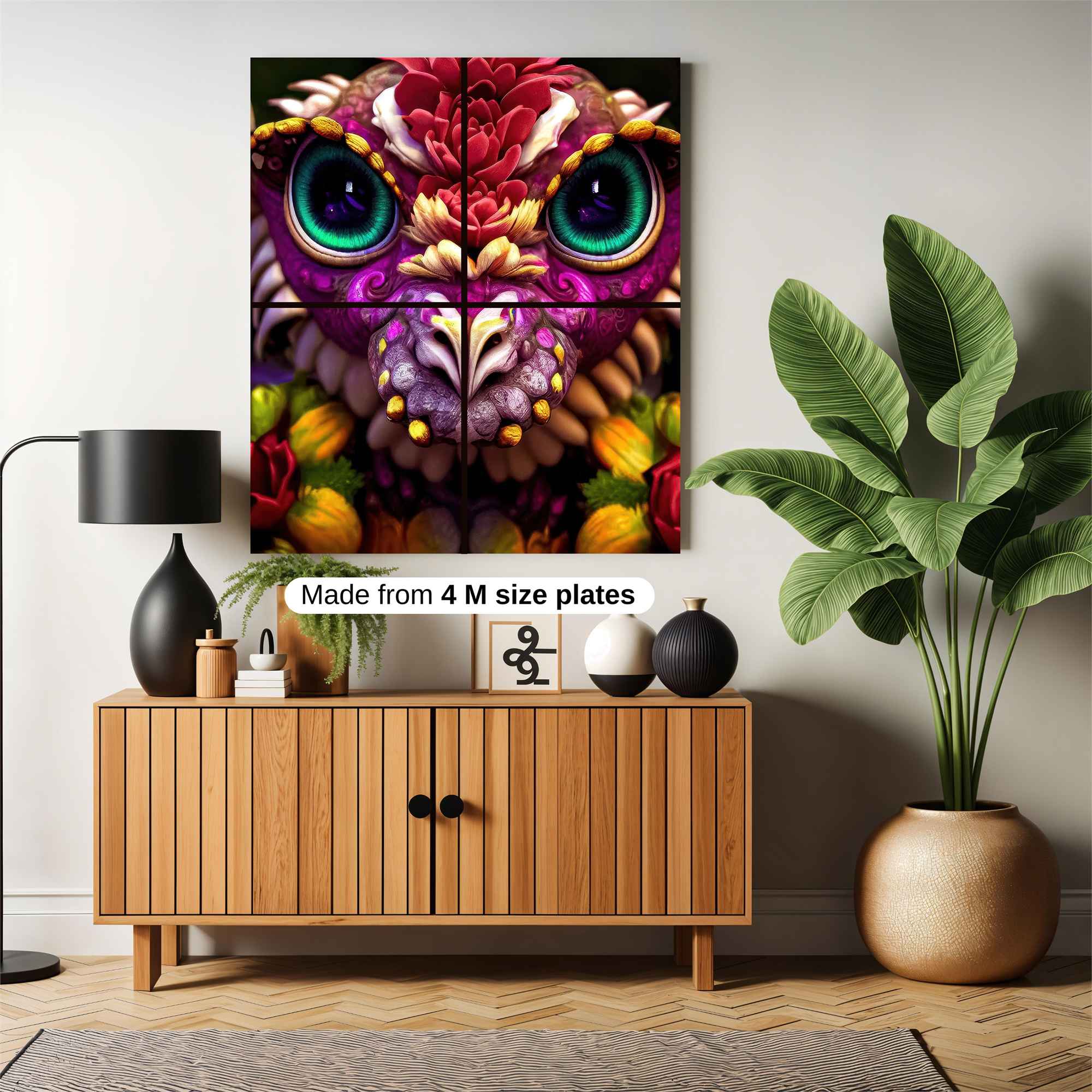 FloralDragon Safe Wall Magnetic / M