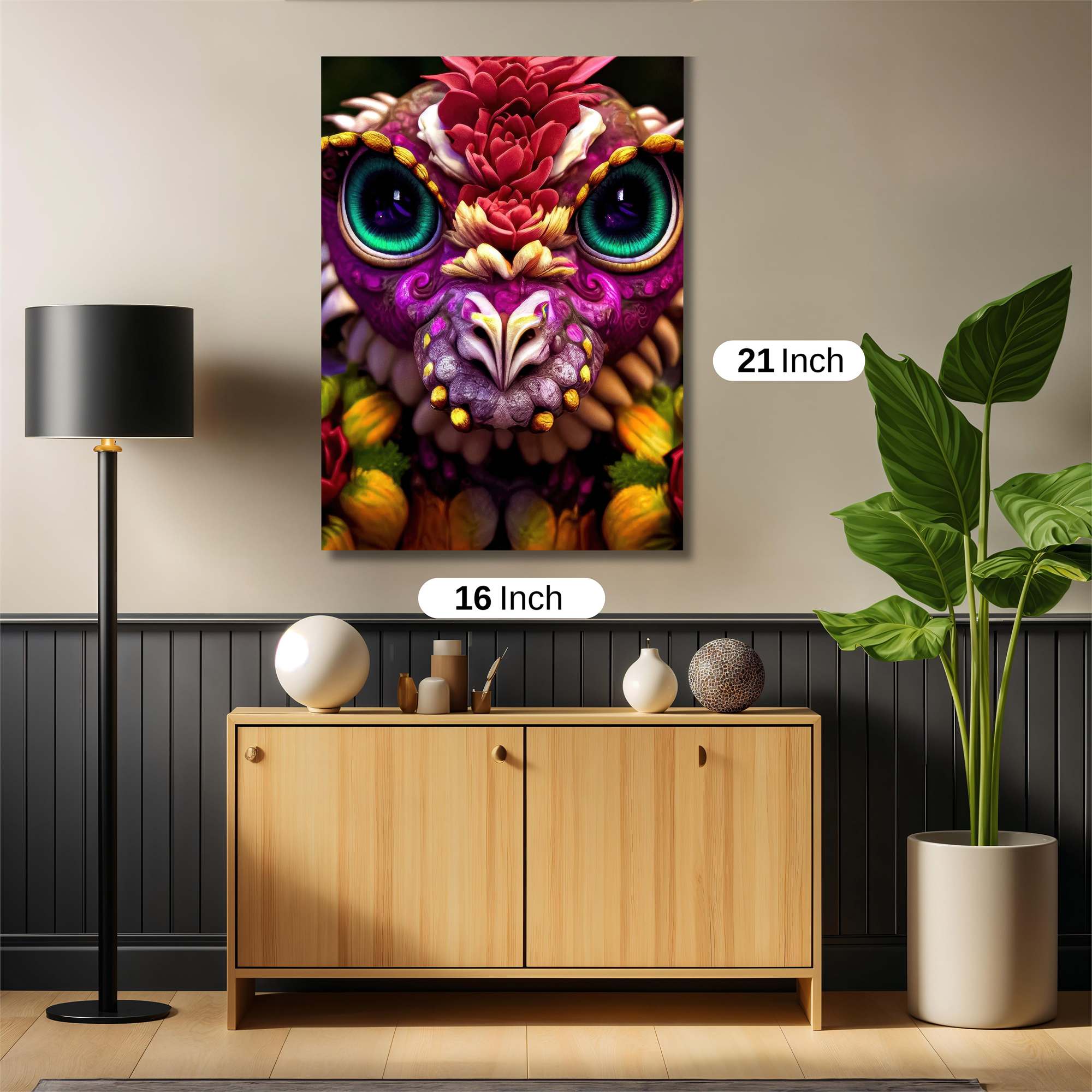 FloralDragon Safe Wall Magnetic / M