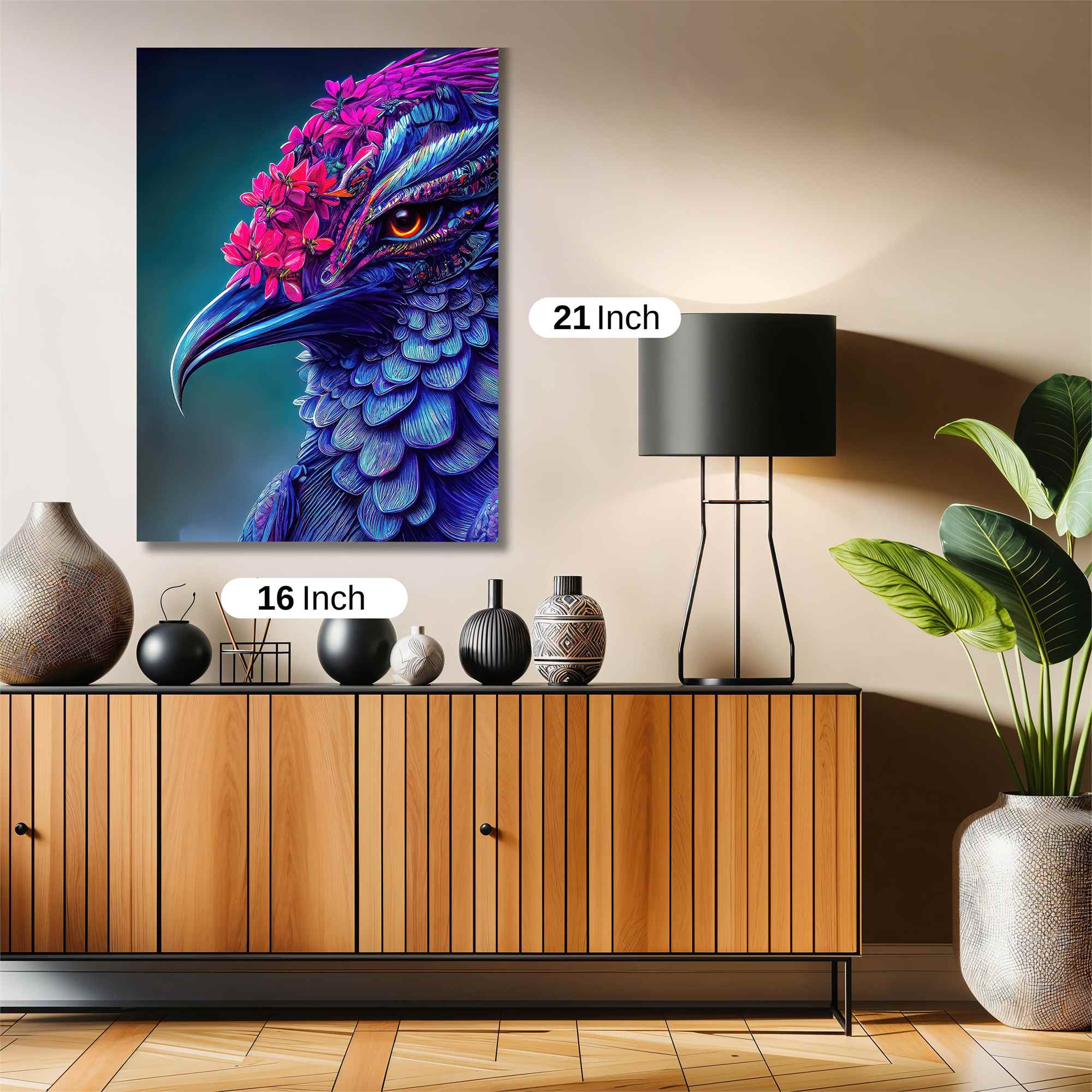 Phoenix Bloom Safe Wall Magnetic / M