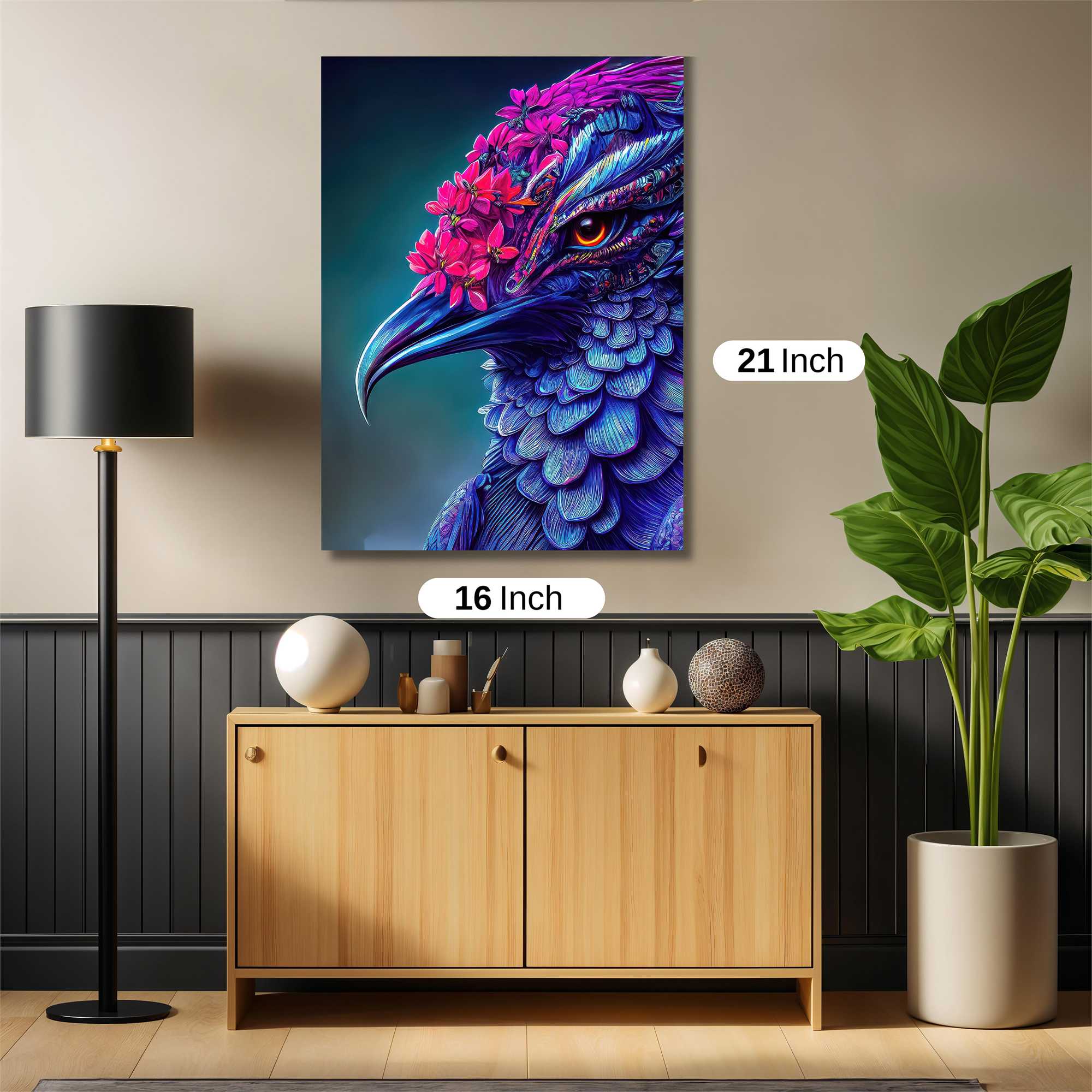 Phoenix Bloom Safe Wall Magnetic / M