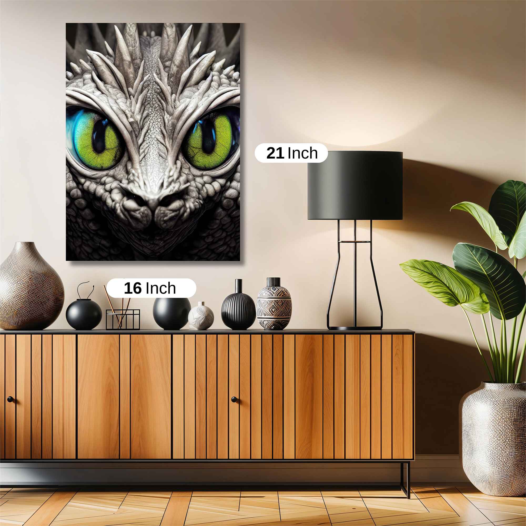 Dragon Gaze Safe Wall Magnetic / M