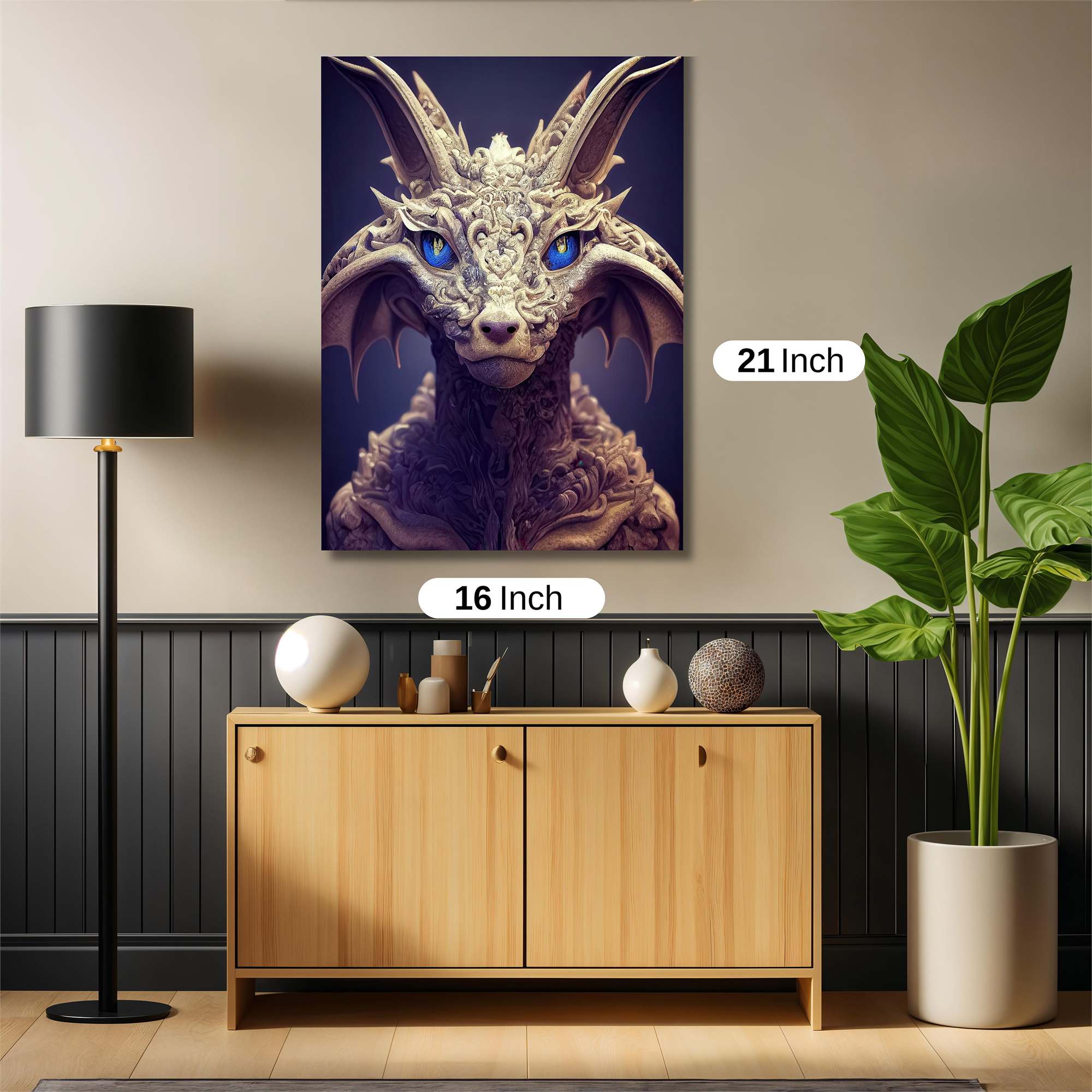 Dragon Serenity Safe Wall Magnetic / M