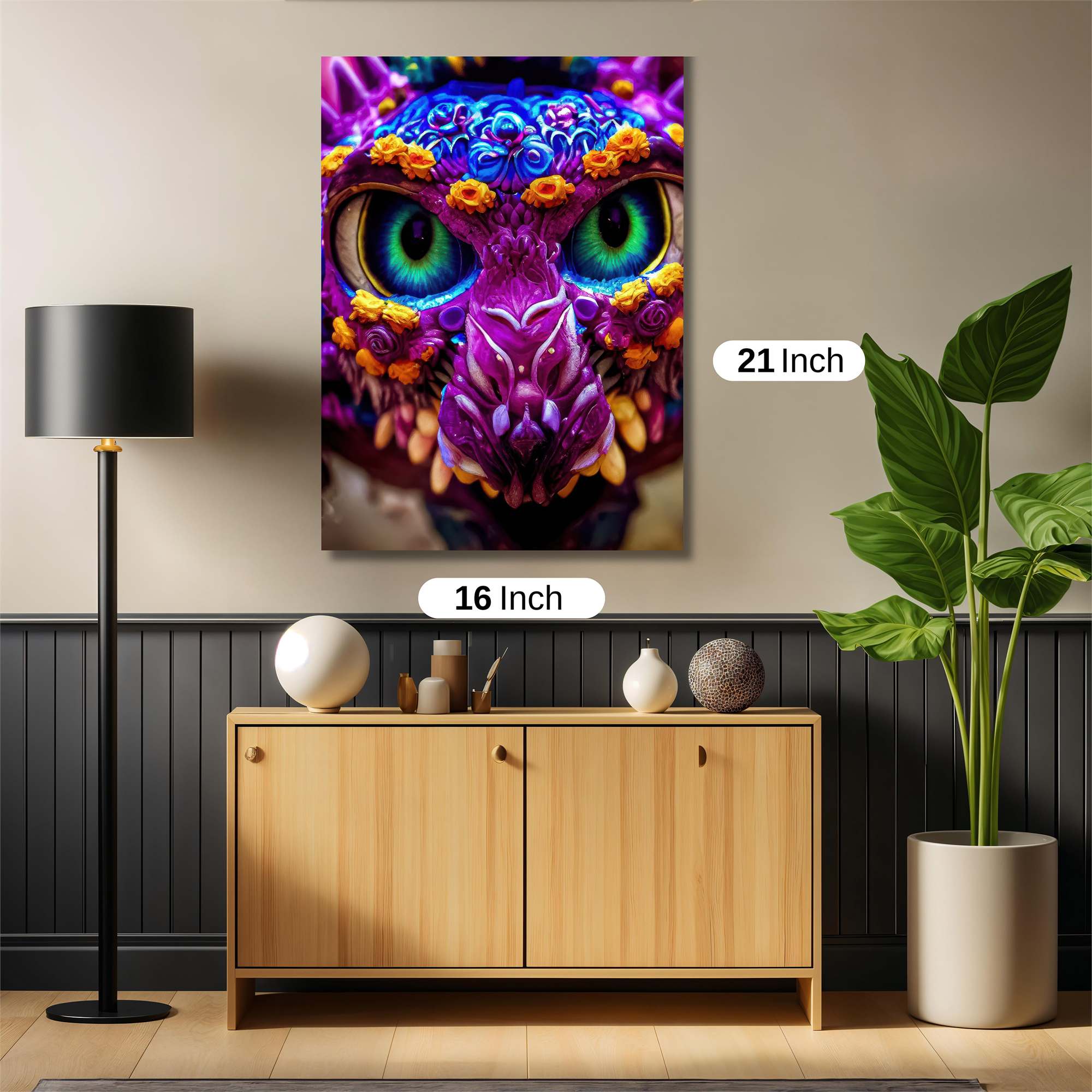 Dragon Whimsy Safe Wall Magnetic / M