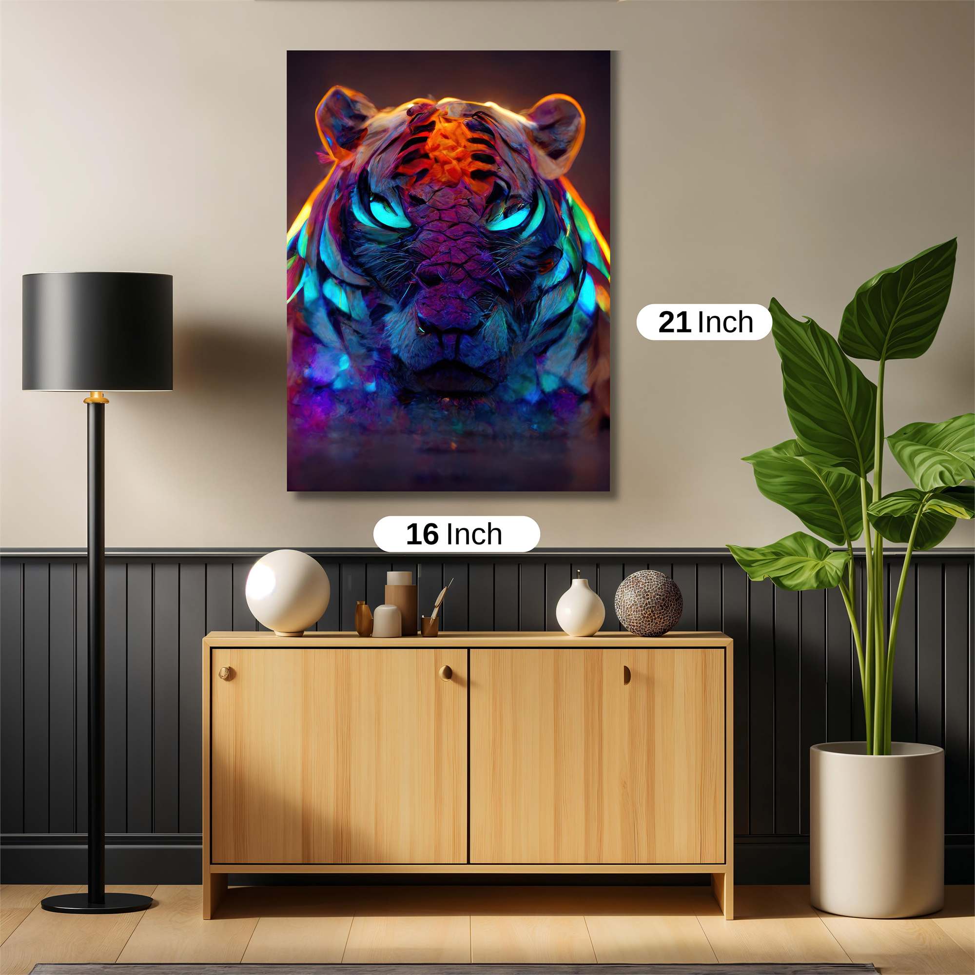 Tiger Radiance Safe Wall Magnetic / M