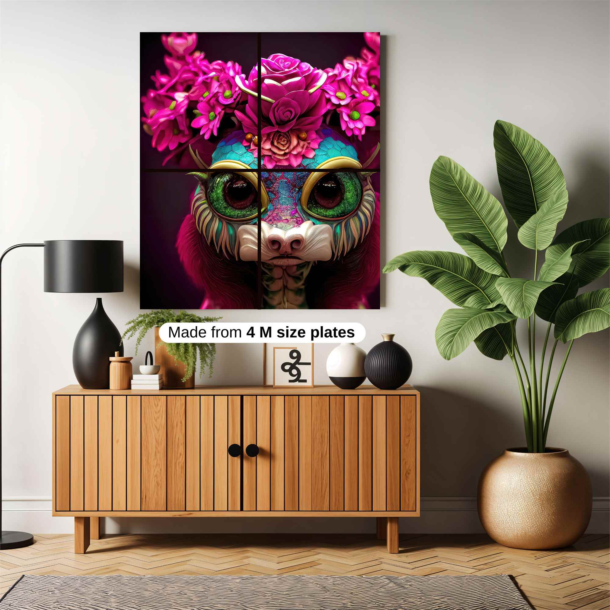 FloralWhimsy Safe Wall Magnetic / M