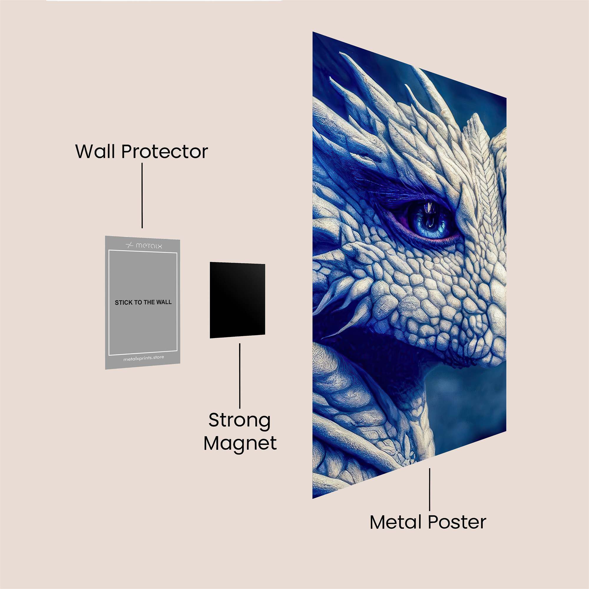 Frost Serenity Safe Wall Magnetic / M