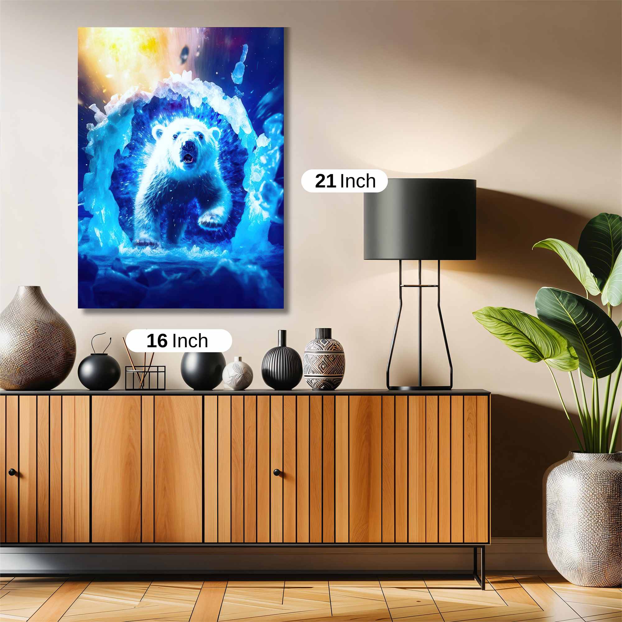 Polar Fury Safe Wall Magnetic / M