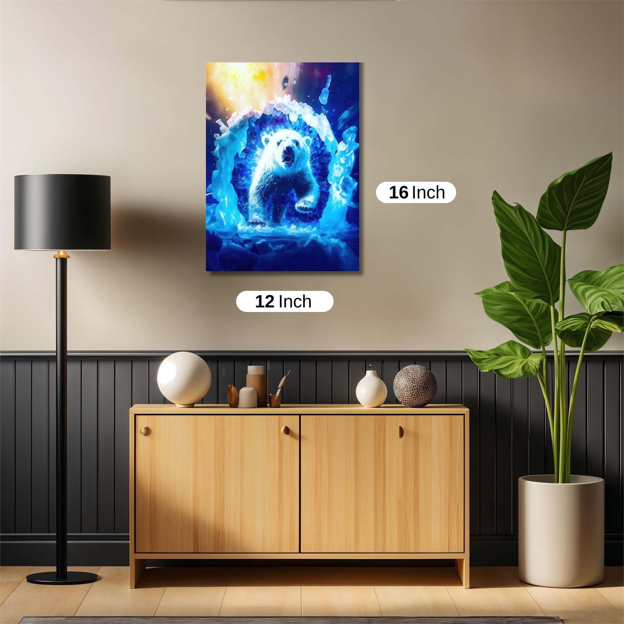 Polar Fury Safe Wall Magnetic / M