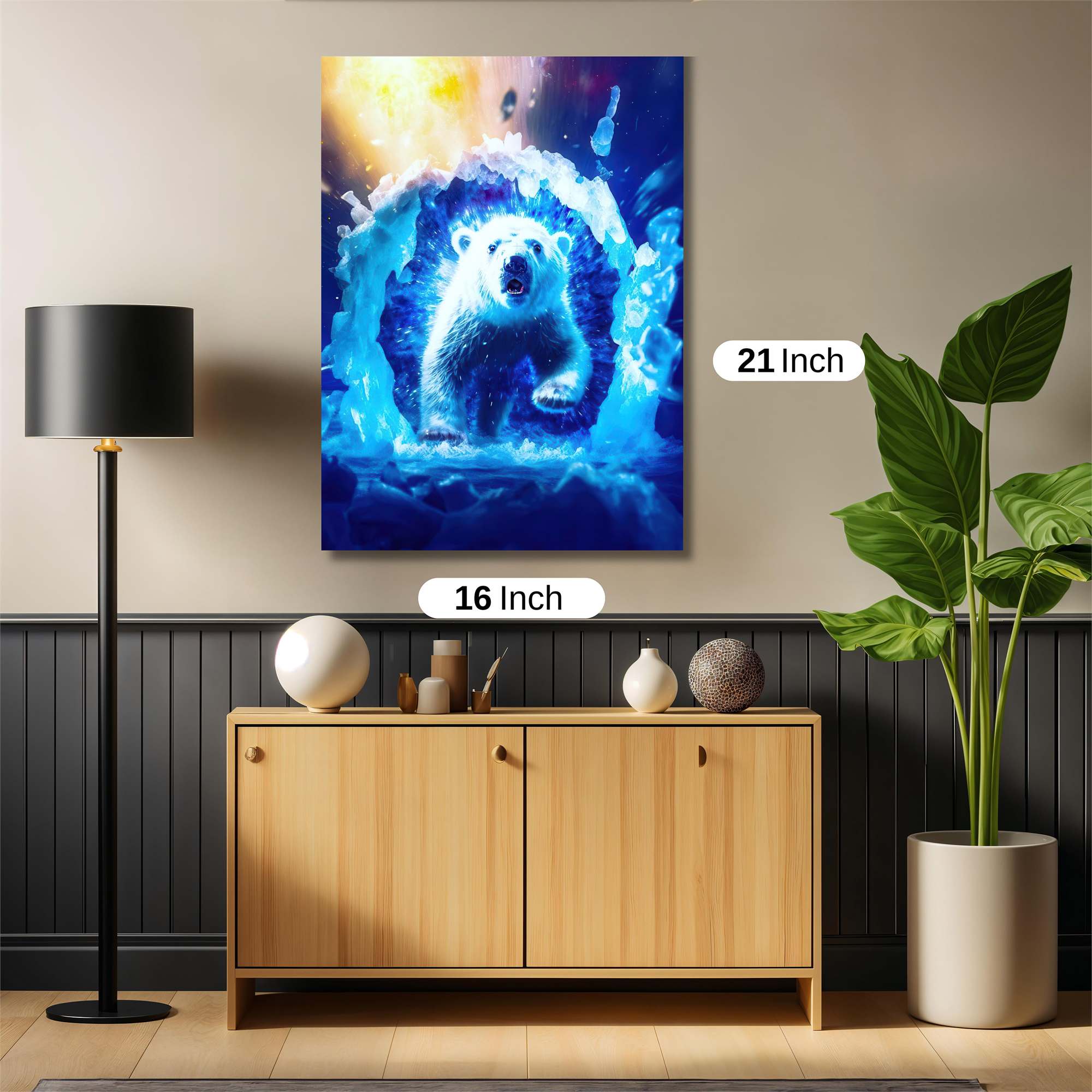 Polar Fury Safe Wall Magnetic / M