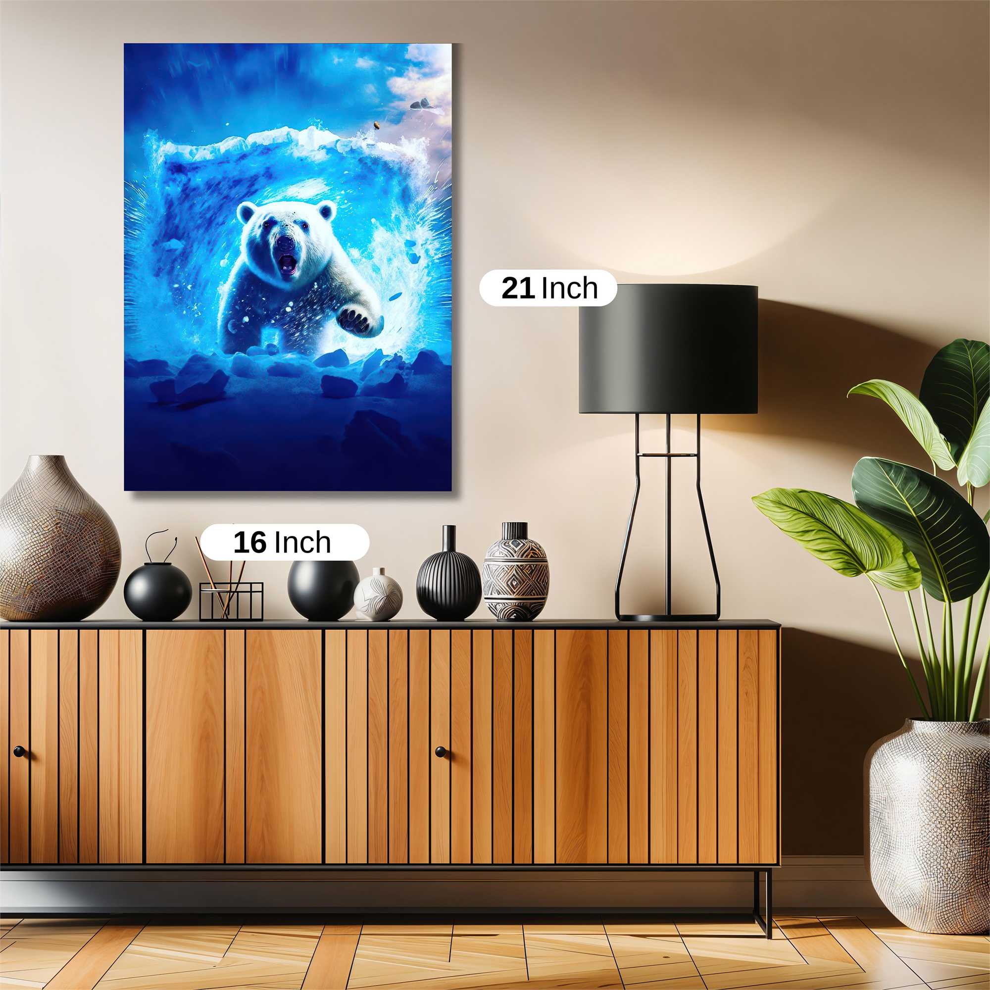 Polar Fury Safe Wall Magnetic / M
