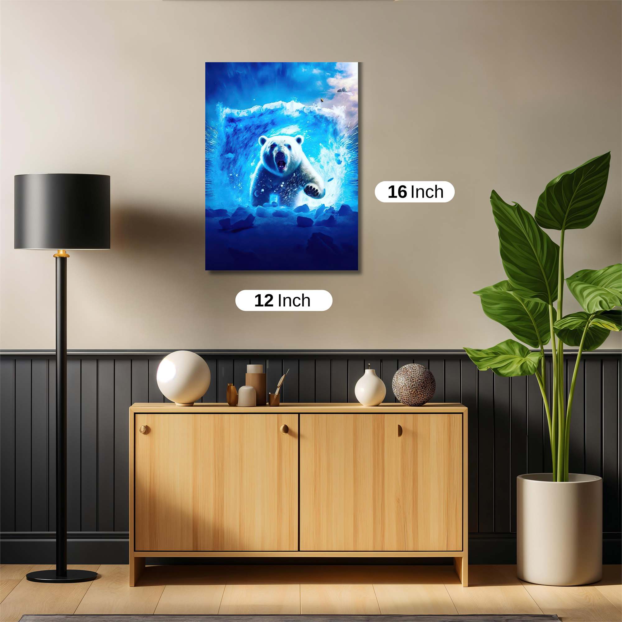 Polar Fury Safe Wall Magnetic / M