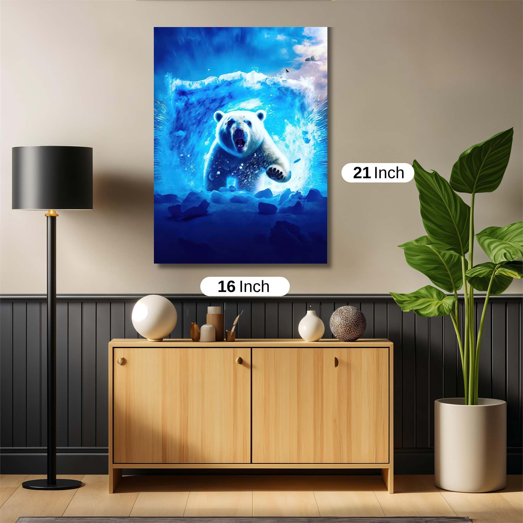 Polar Fury Safe Wall Magnetic / M